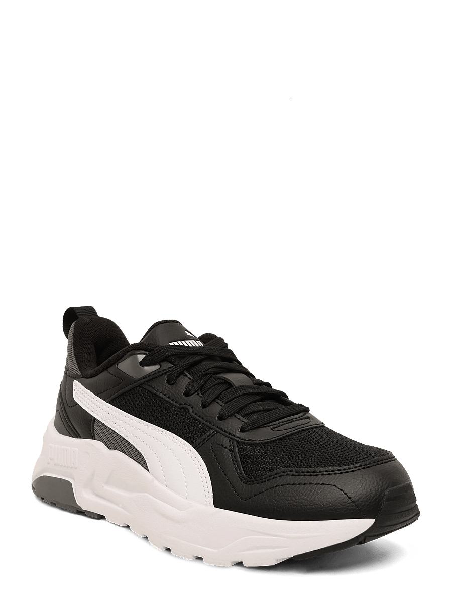 PUMA - Trinity 2 LT Jr - riided - puma black-puma white-cool dark gray - 0