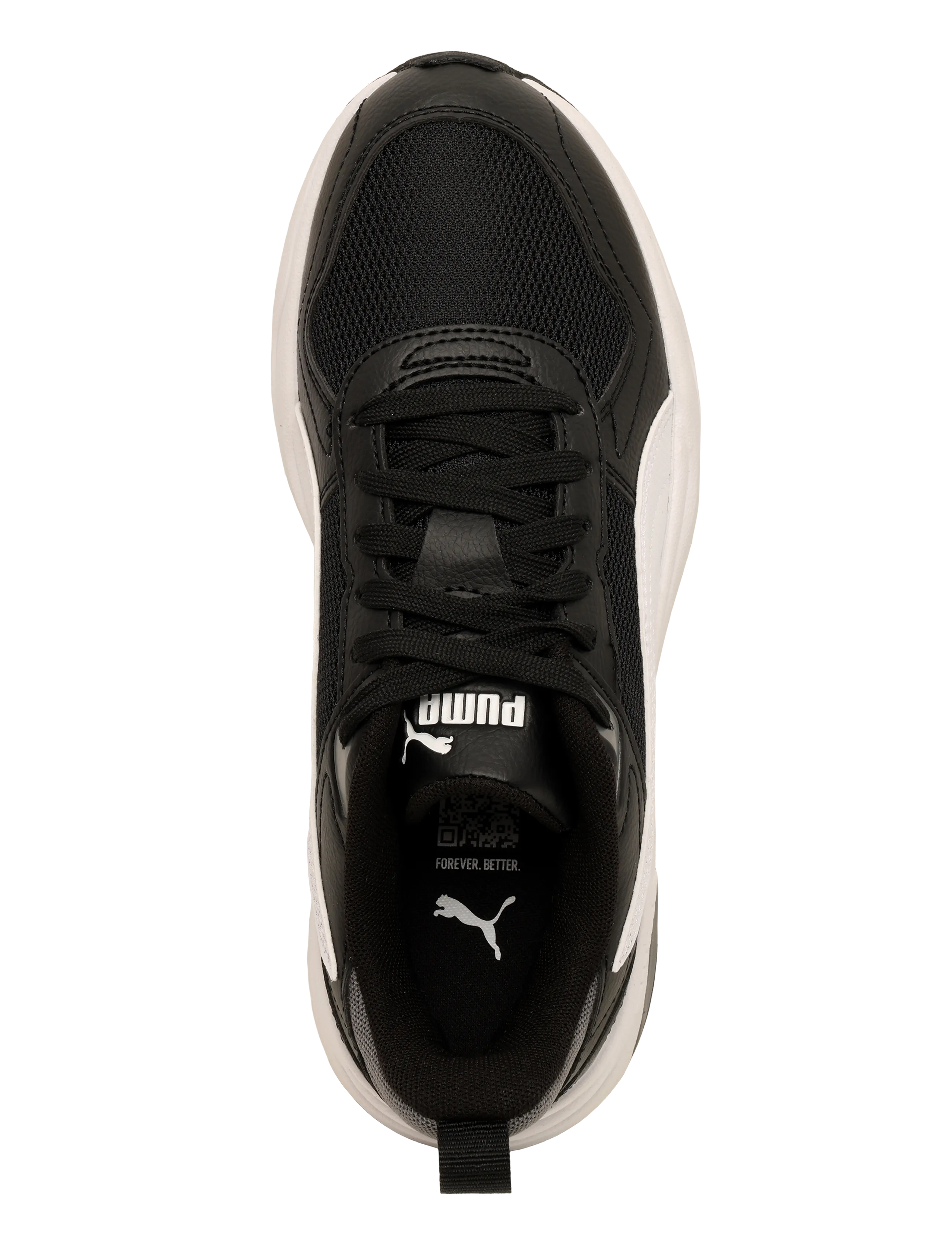 PUMA - Trinity 2 LT Jr - riided - puma black-puma white-cool dark gray - 3