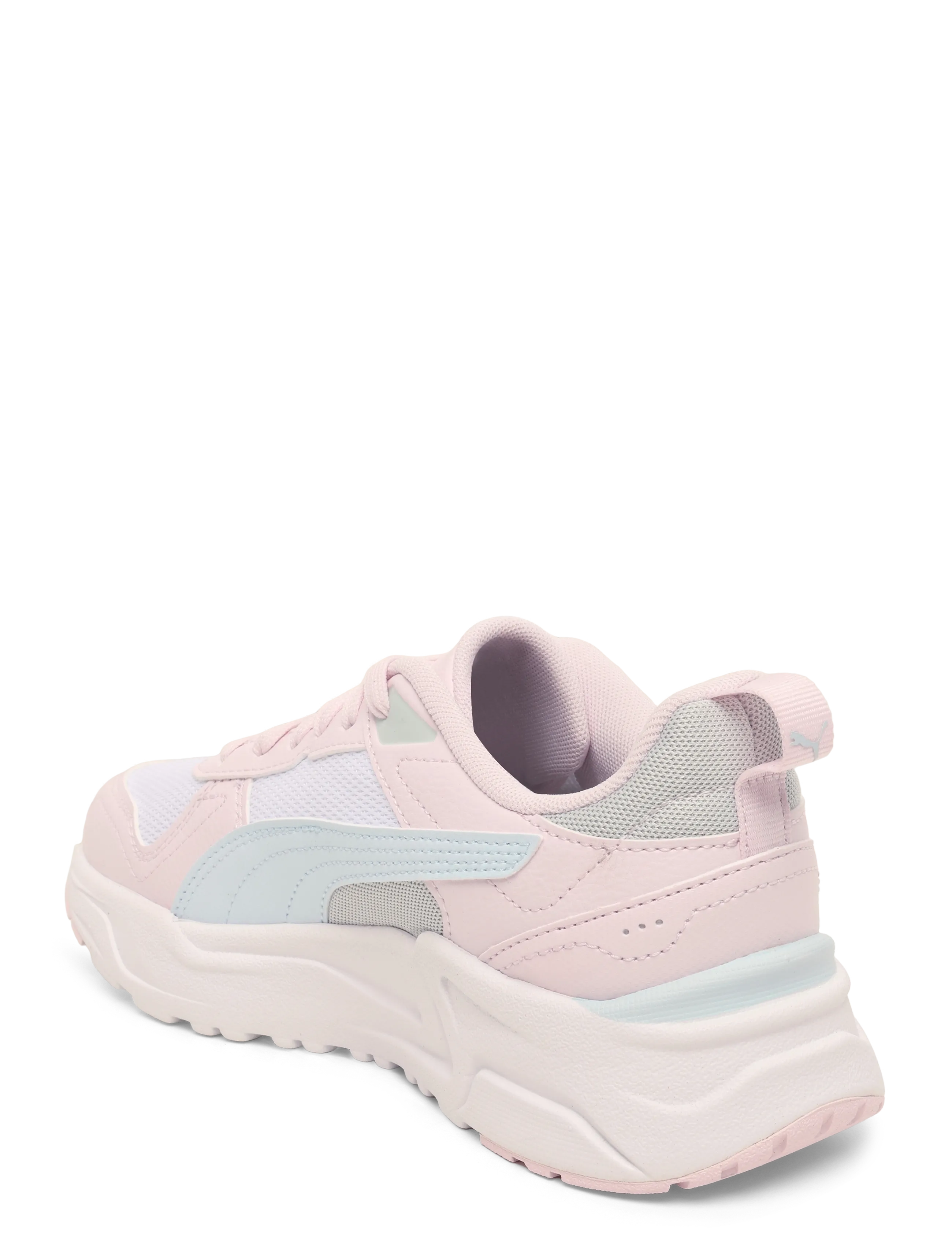 PUMA - Trinity 2 LT Jr - tøj - puma white-aqua glow-powder pink - 1