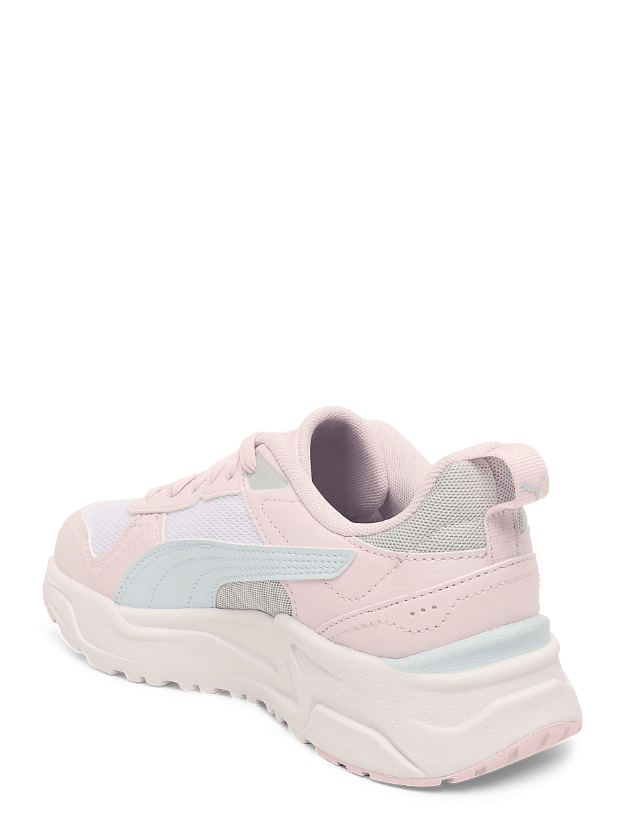 PUMA - Trinity 2 LT Jr - tøj - puma white-aqua glow-powder pink - 1