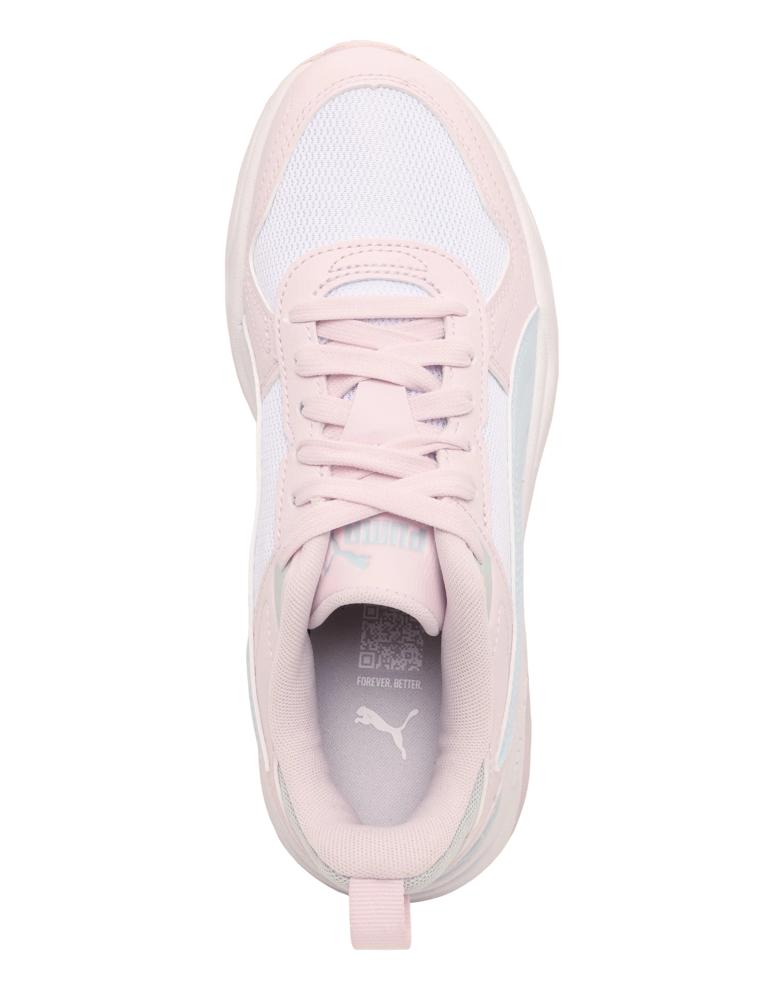 PUMA - Trinity 2 LT Jr - tøj - puma white-aqua glow-powder pink - 3