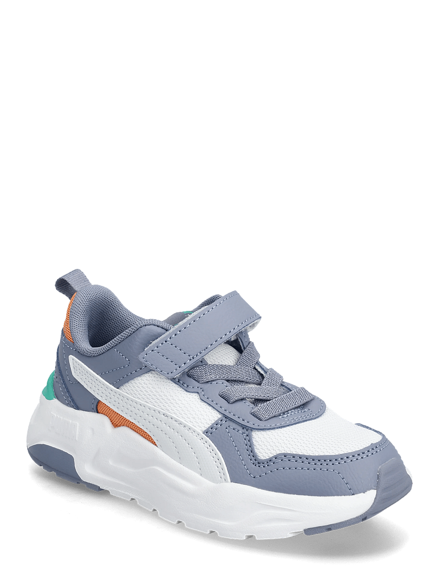 PUMA - Trinity 2 LT AC+ PS - drabužiai - puma white-silver mist-gray sky - 0