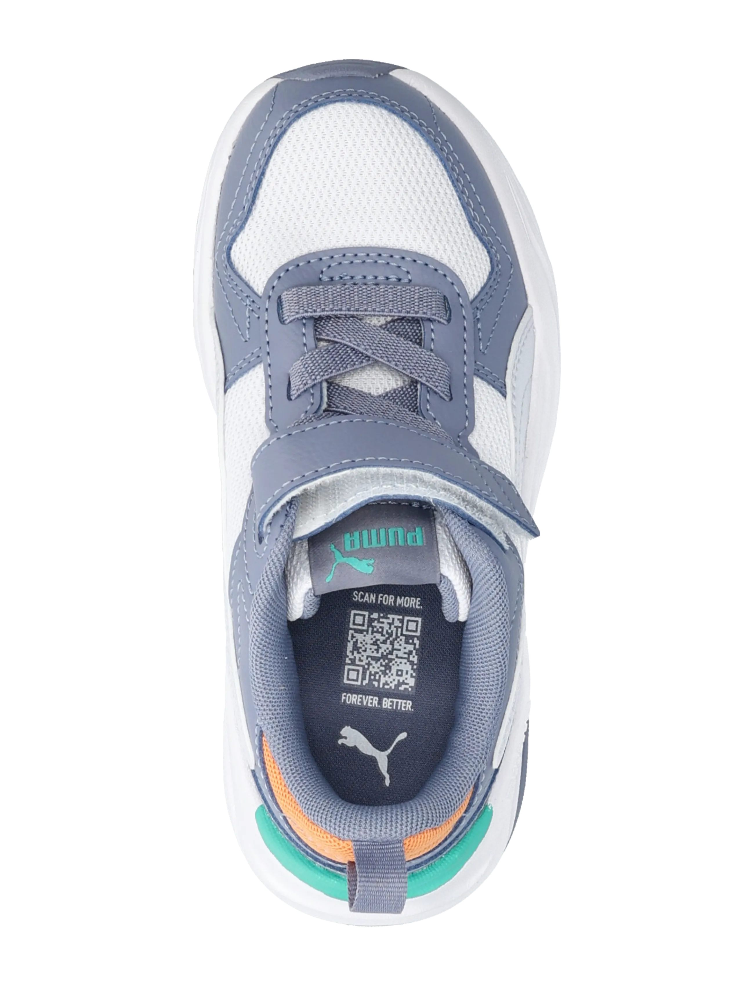 PUMA - Trinity 2 LT AC+ PS - low-top sneakers - puma white-silver mist-gray sky - 3