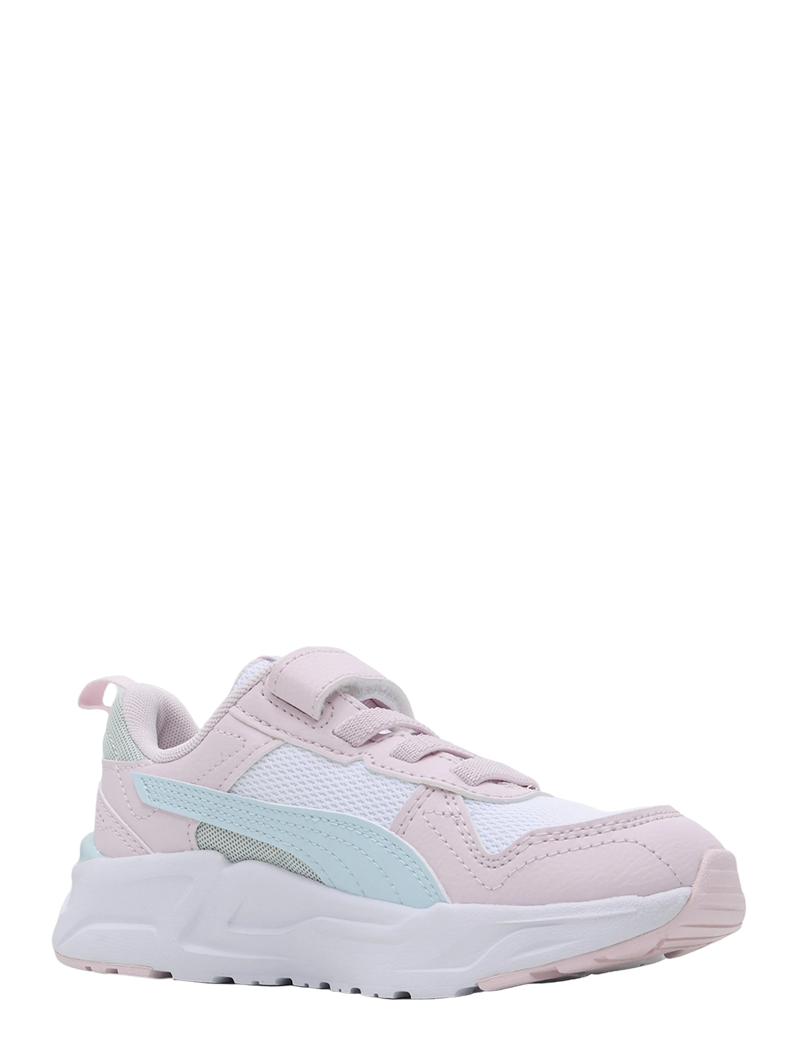 PUMA Trinity 2 LT AC+ PS - Kleidung - PUMA WHITE-AQUA GLOW-POWDER PINK / white