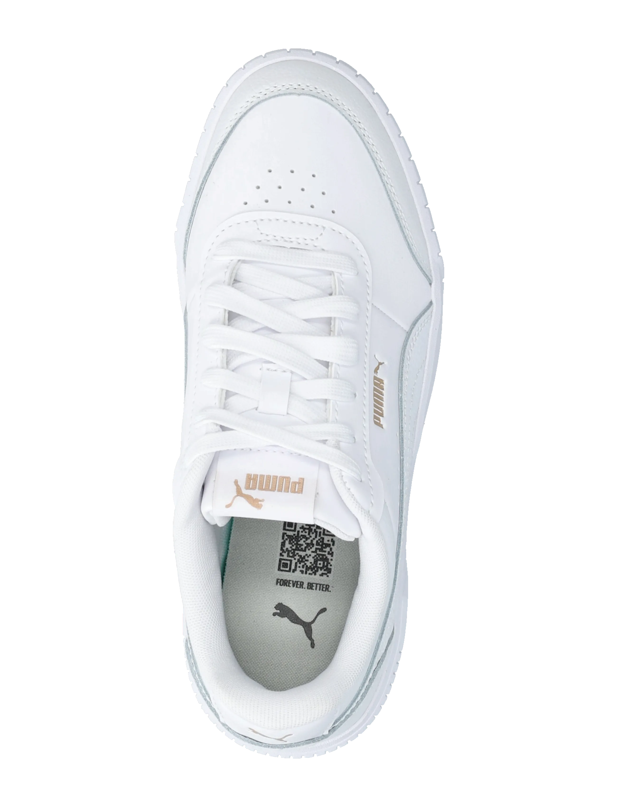 PUMA - Carina Mia Jr - low-top sneakers - puma white-puma gold - 3