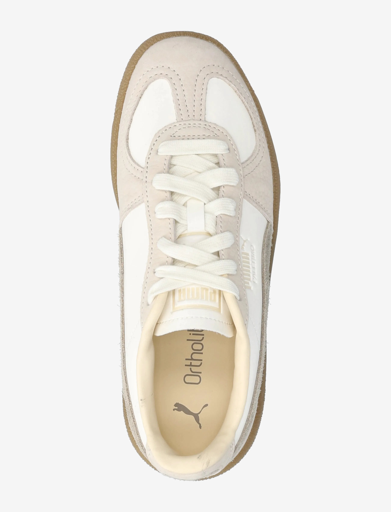 PUMA - Palermo Elevated Wns - low top sneakers - warm white-chocolate chip - 3
