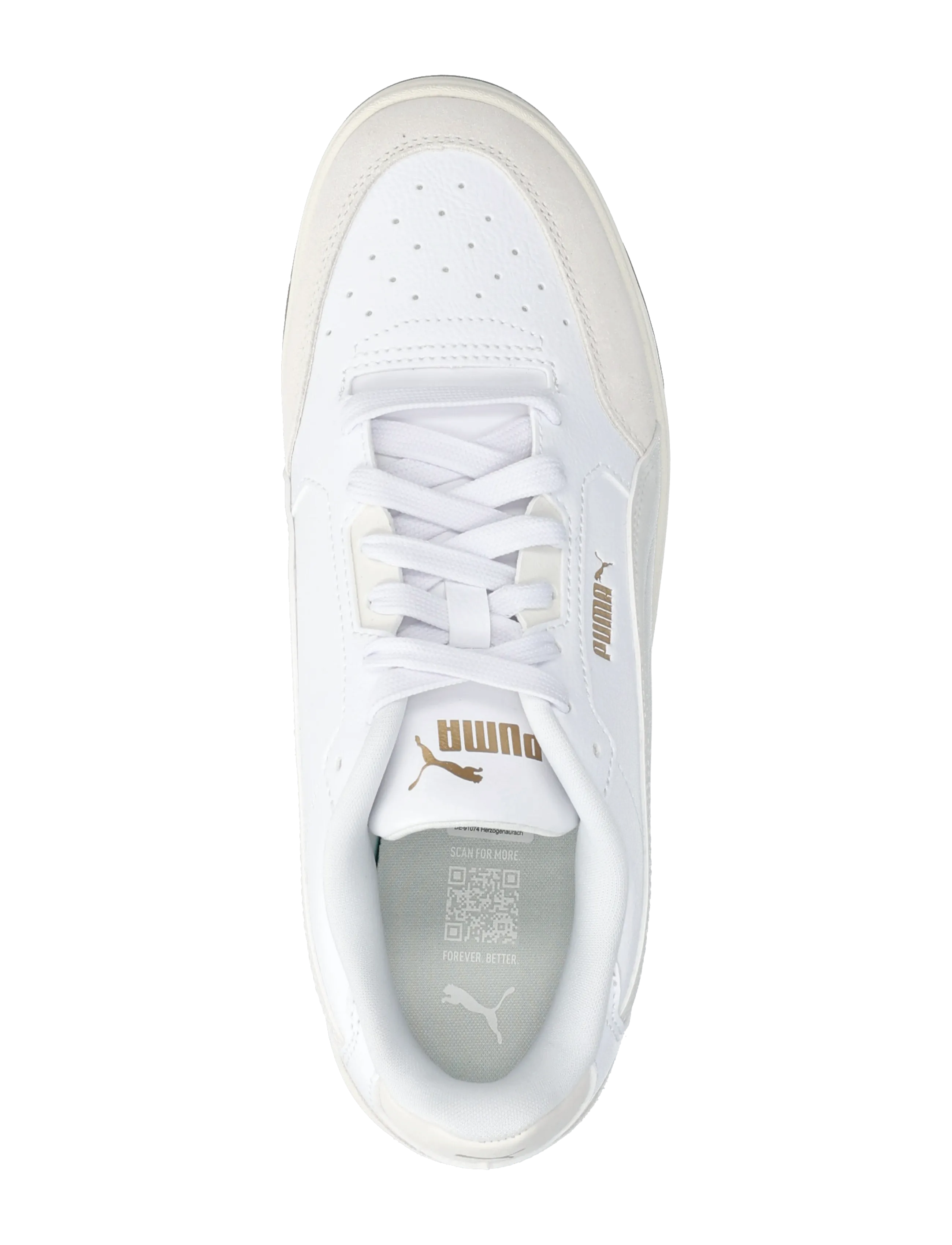 PUMA - Shuffle Downtown OG - kõrge säärega tossud - puma white-vapor gray-puma gold - 3