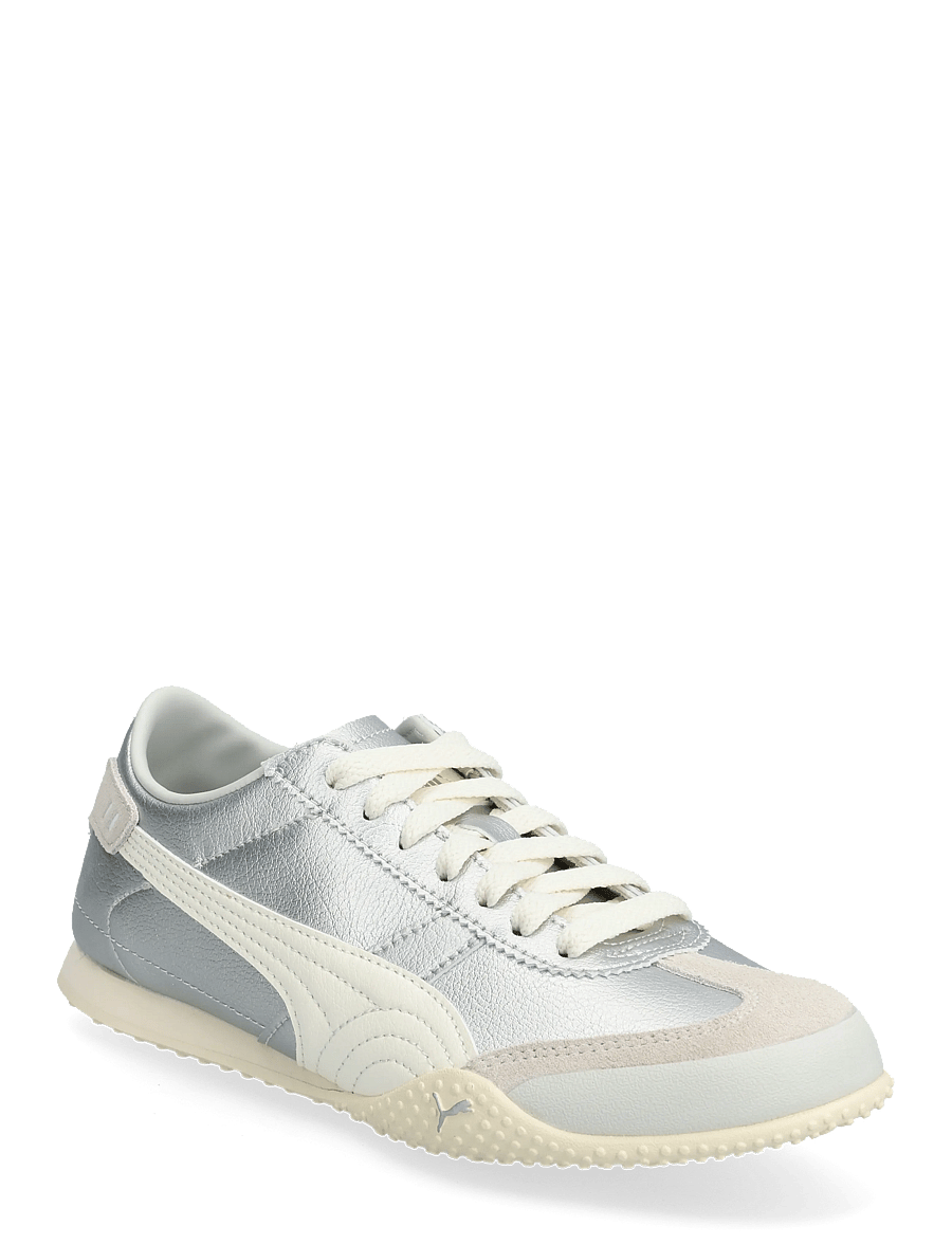 PUMA - Bella UT LEA - niedrige sneakers - puma silver-frosted ivory - 0