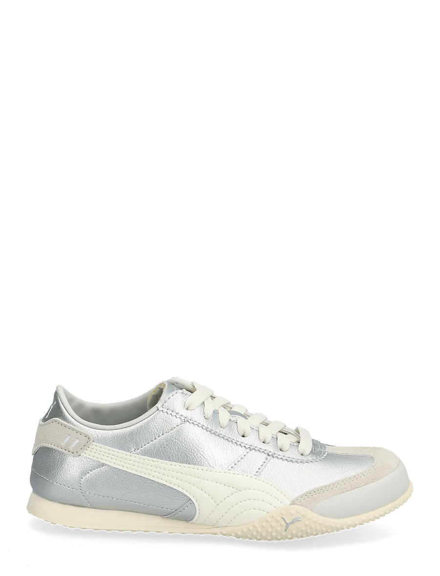 PUMA - Bella UT LEA - niedrige sneakers - puma silver-frosted ivory - 1
