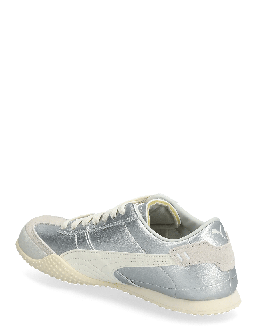 PUMA - Bella UT LEA - niedrige sneakers - puma silver-frosted ivory - 2