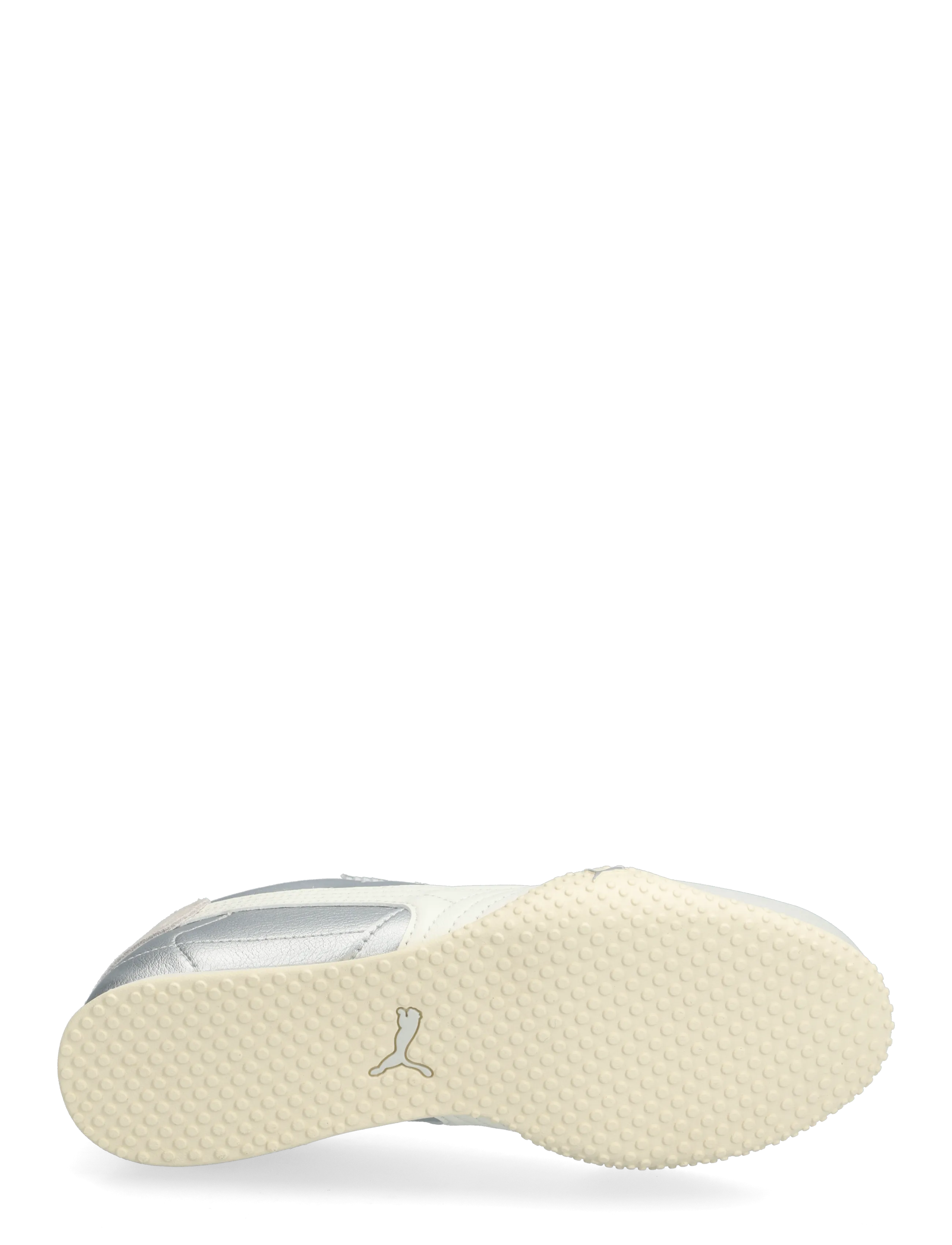 PUMA - Bella UT LEA - låga sneakers - puma silver-frosted ivory - 4