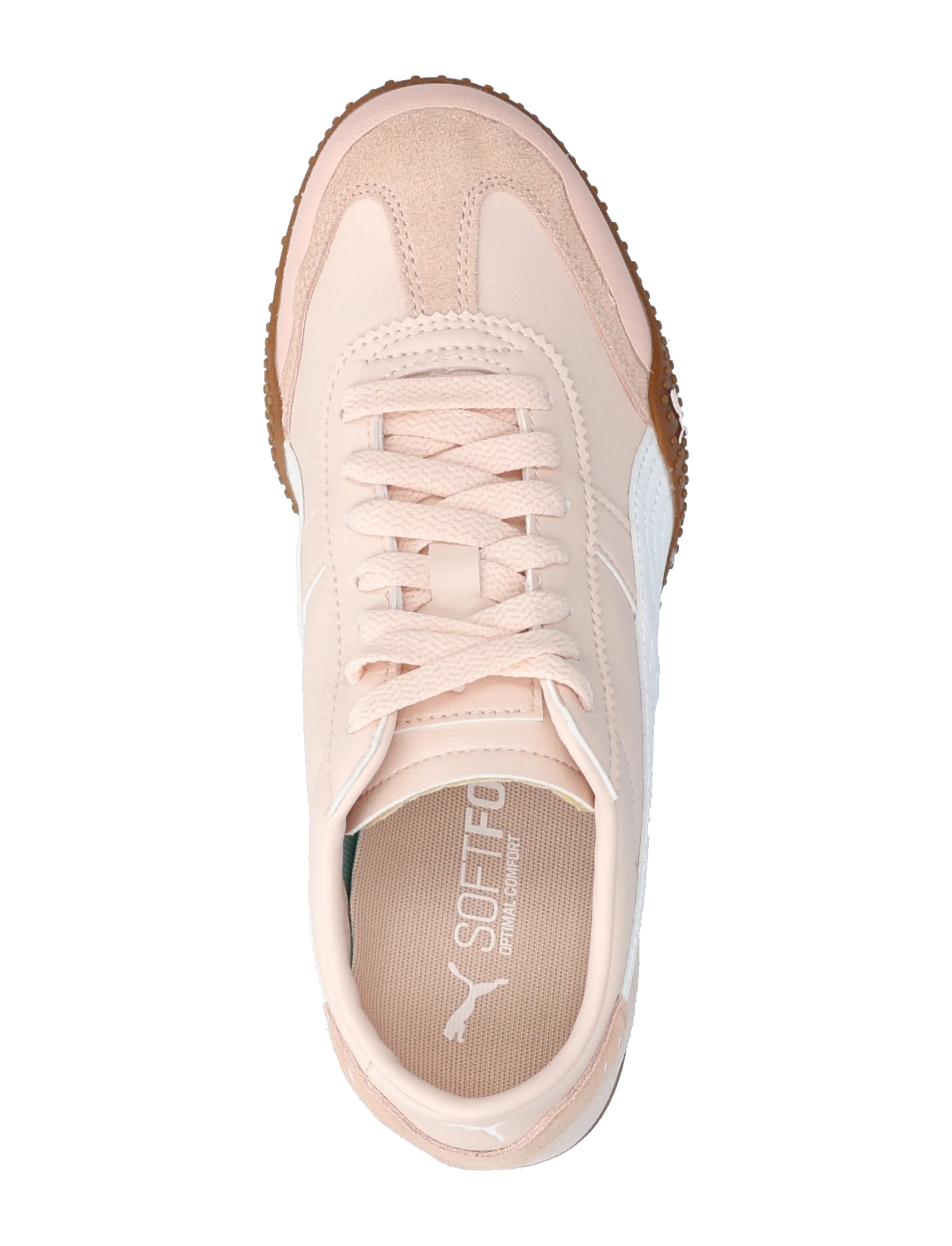 PUMA - Bella UT LEA - låga sneakers - island pink-puma white - 3