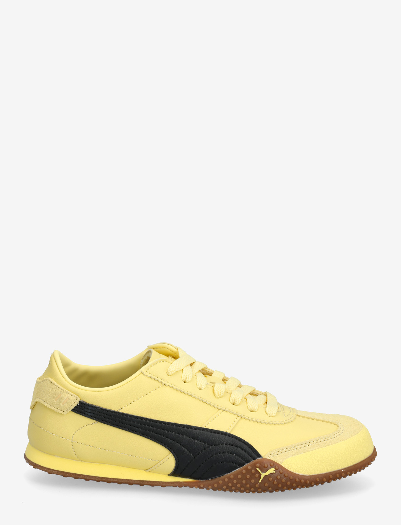 PUMA - Bella UT LEA - low top sneakers - pale lemon-puma black - 1
