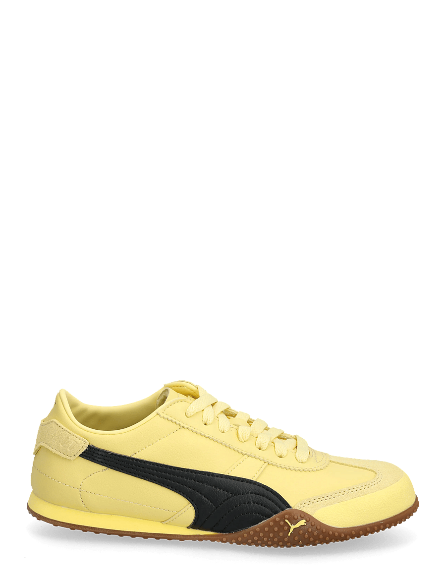 PUMA - Bella UT LEA - lave sneakers - pale lemon-puma black - 1