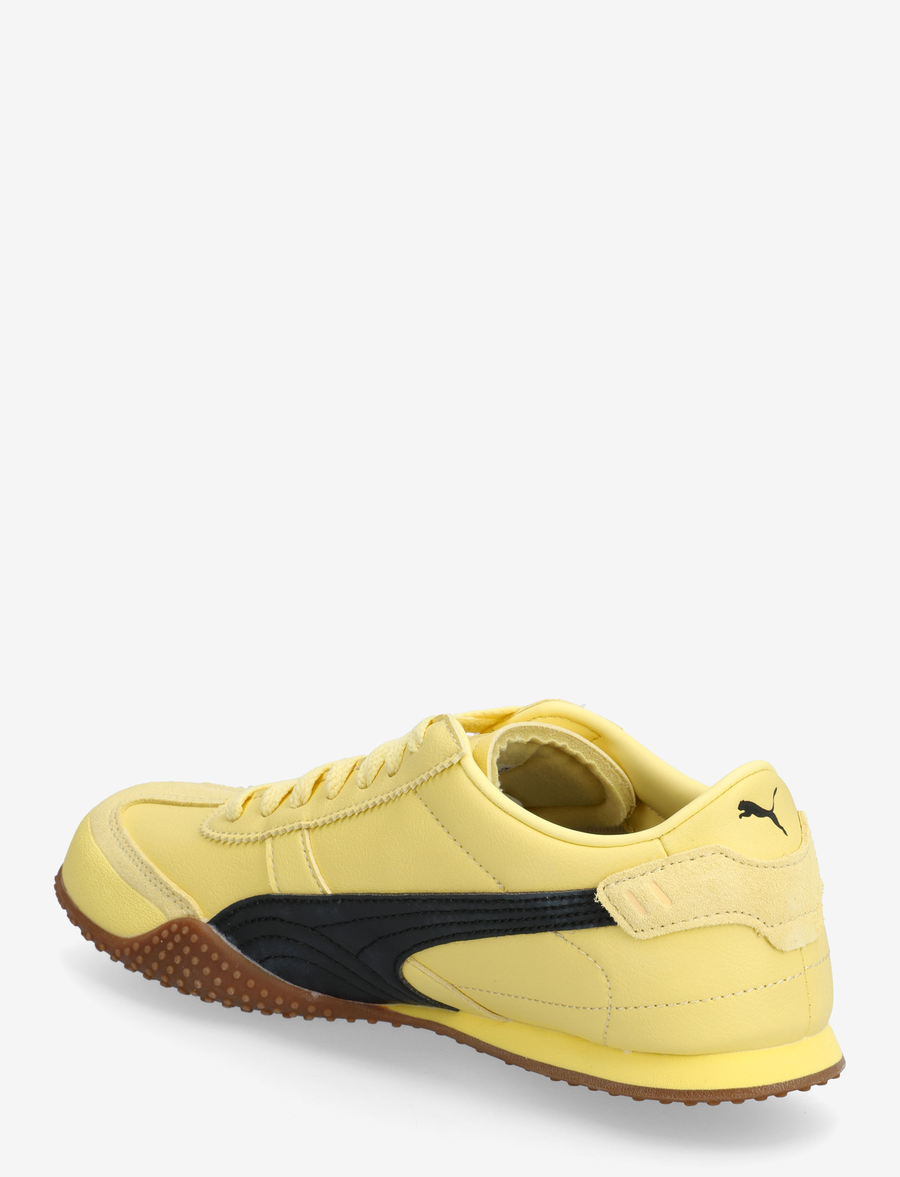 PUMA - Bella UT LEA - low top sneakers - pale lemon-puma black - 2