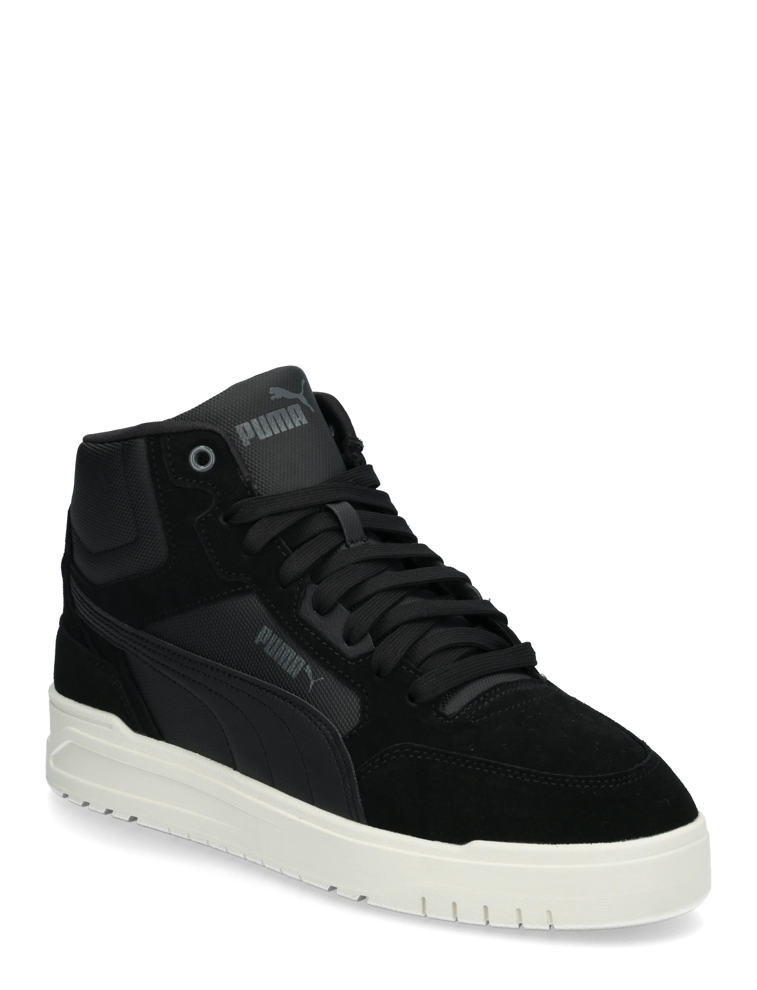 PUMA Shuffle Downtown Mid Fur - Alles anzeigen - PUMA BLACK-SHADOW GRAY-WARM WHITE / black