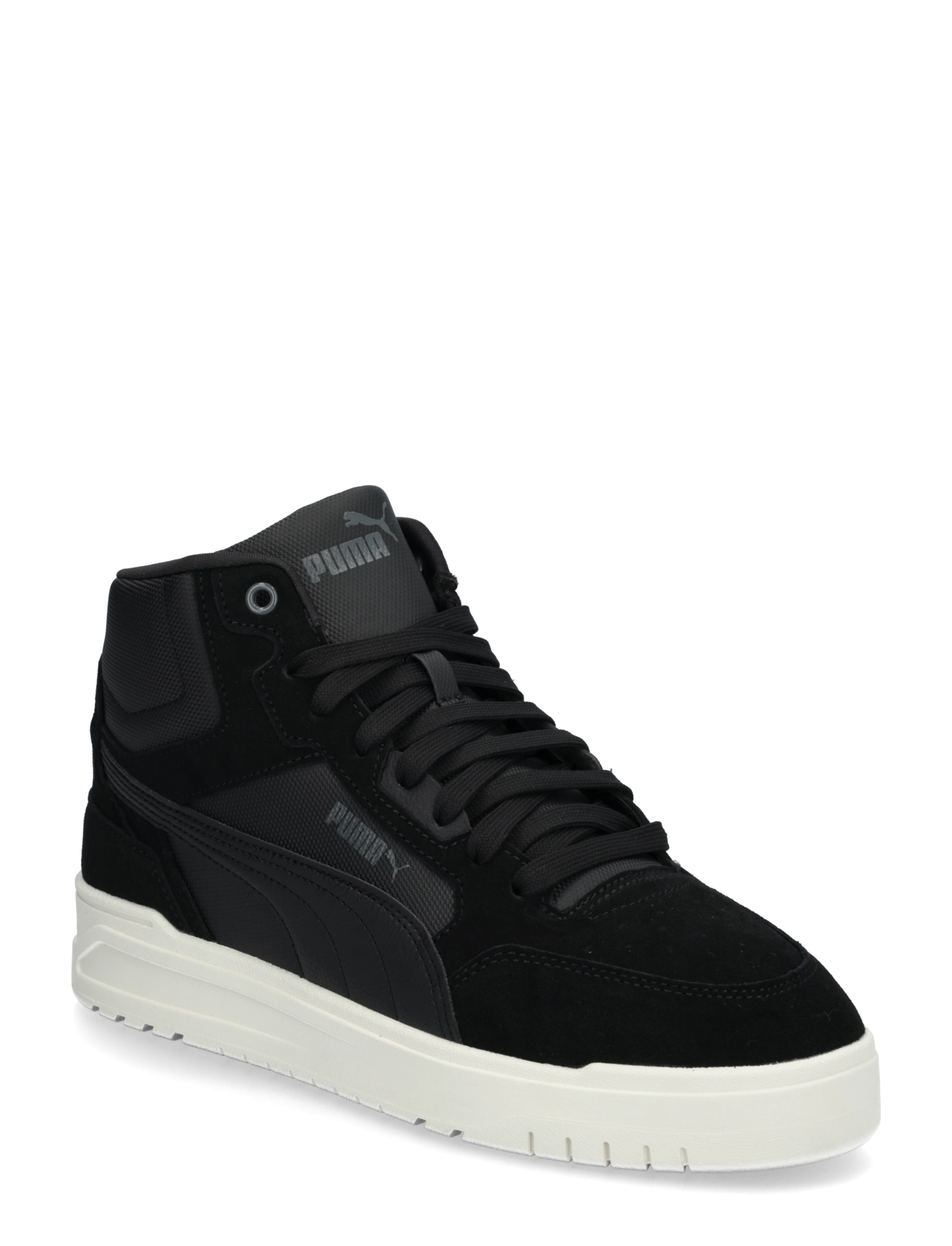 PUMA Shuffle Downtown Mid Fur - Visa allt - PUMA BLACK-SHADOW GRAY-WARM WHITE / black
