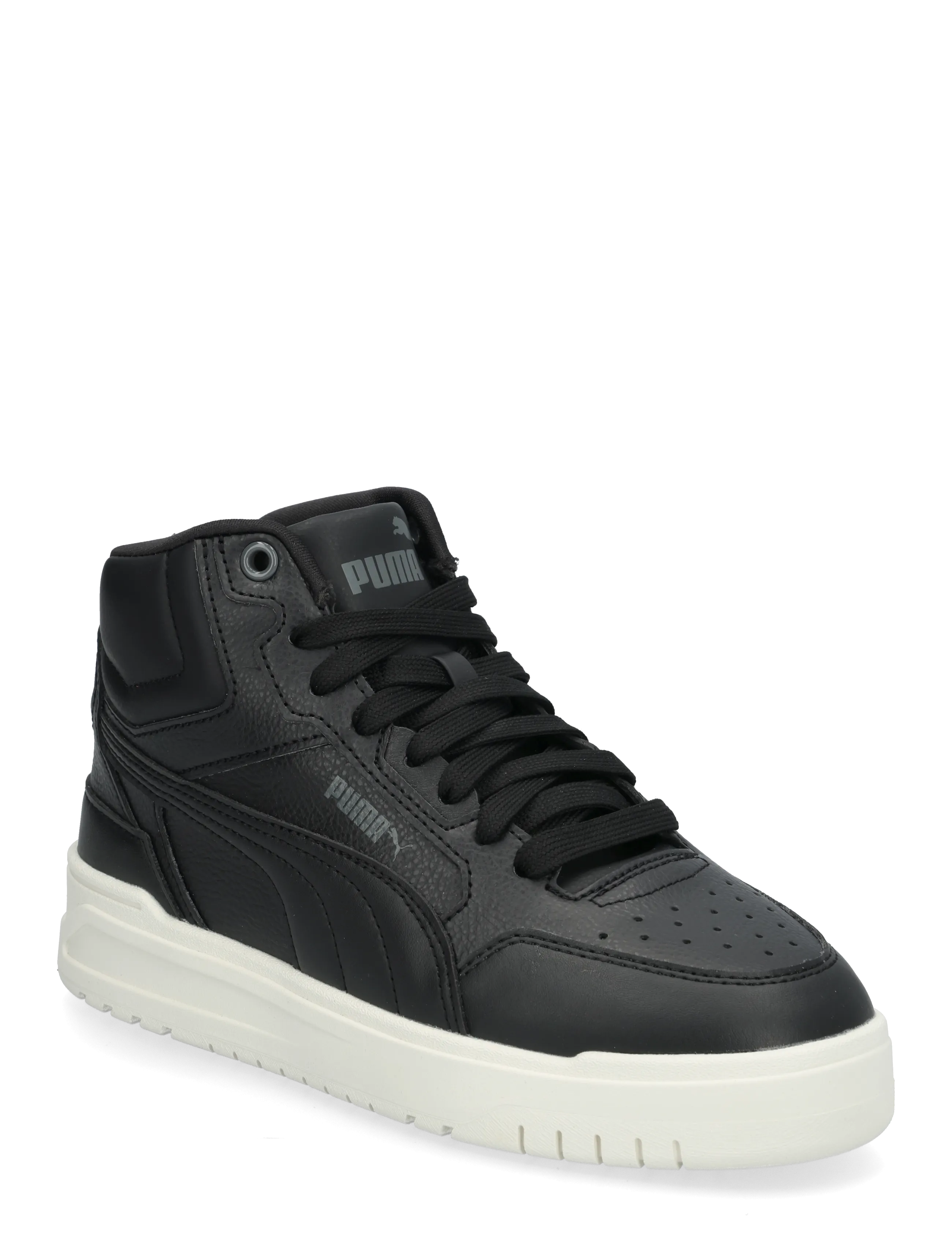 PUMA Shuffle Downtown Mid Fur Jr - PUMA - PUMA BLACK-SHADOW GRAY-WARM WHITE / black