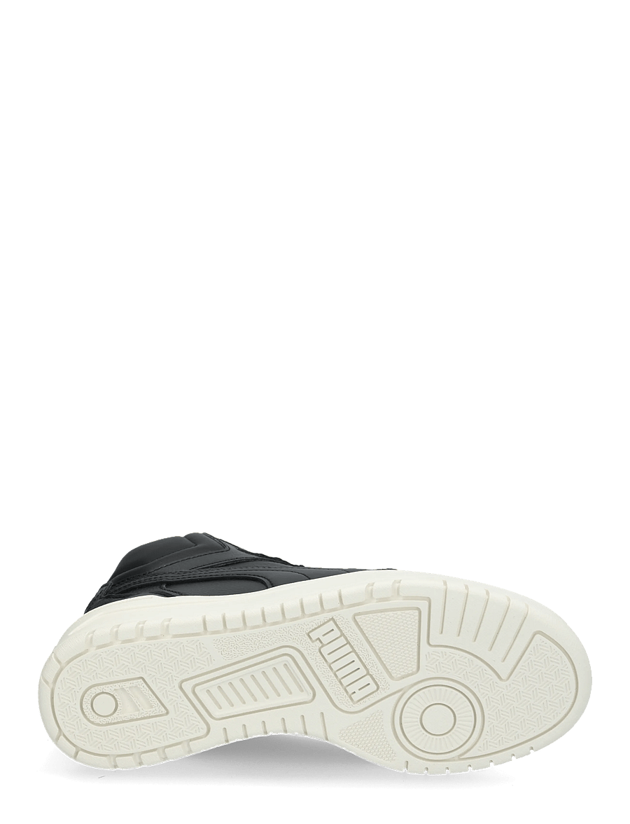 PUMA - Shuffle Downtown Mid Fur Jr - kleidung - puma black-shadow gray-warm white - 4