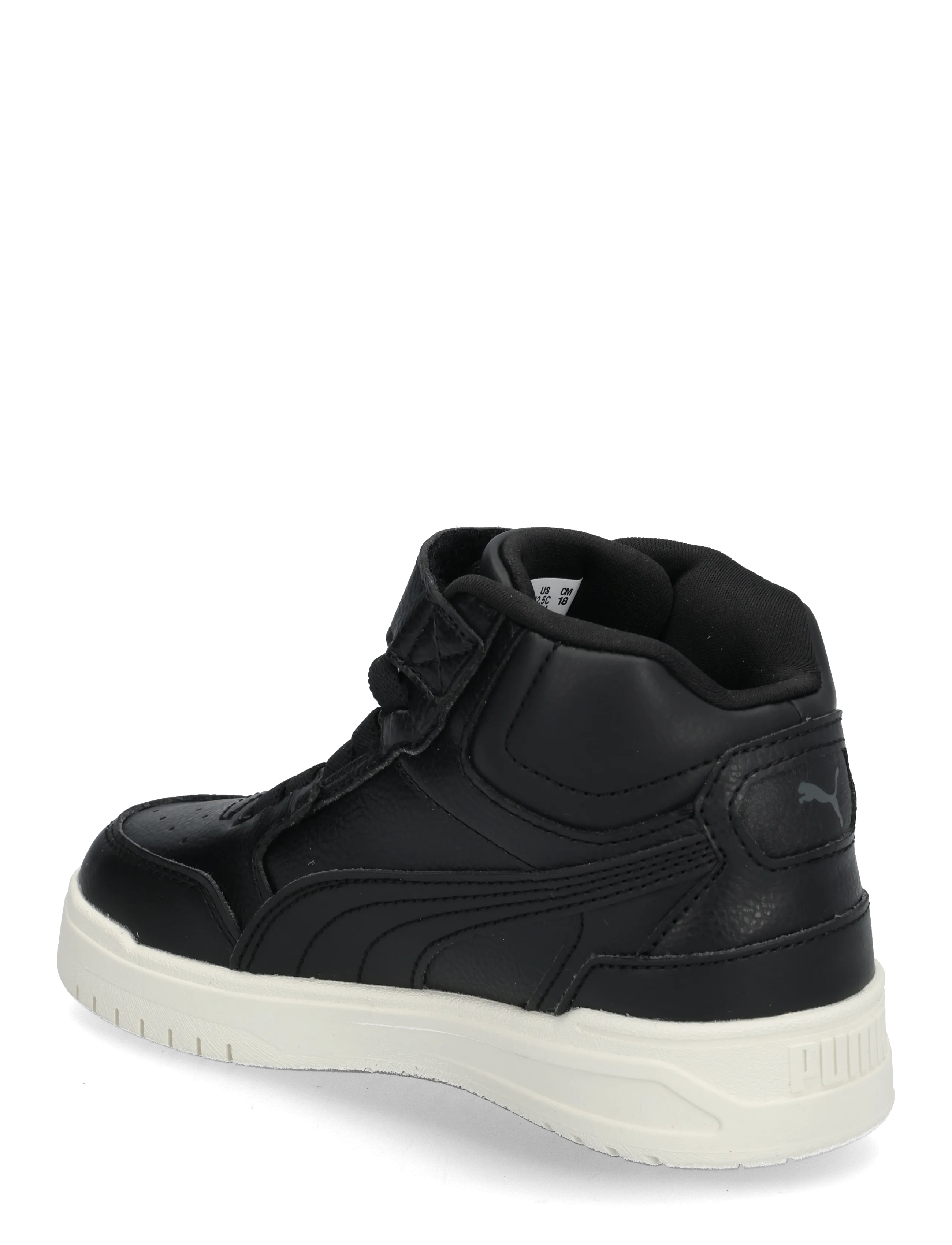 PUMA - Shuffle Downtown Mid Fur AC+ PS - kleidung - puma black-shadow gray-warm white - 1