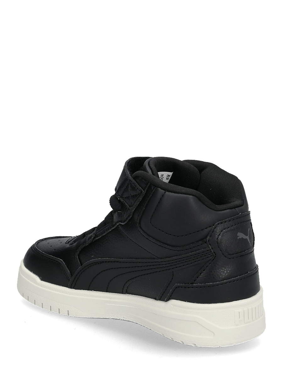 PUMA - Shuffle Downtown Mid Fur AC+ PS - kleidung - puma black-shadow gray-warm white - 1