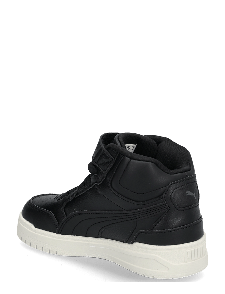 PUMA - Shuffle Downtown Mid Fur AC+ PS - kleidung - puma black-shadow gray-warm white - 1
