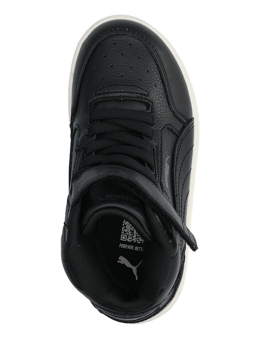 PUMA - Shuffle Downtown Mid Fur AC+ PS - kleidung - puma black-shadow gray-warm white - 3