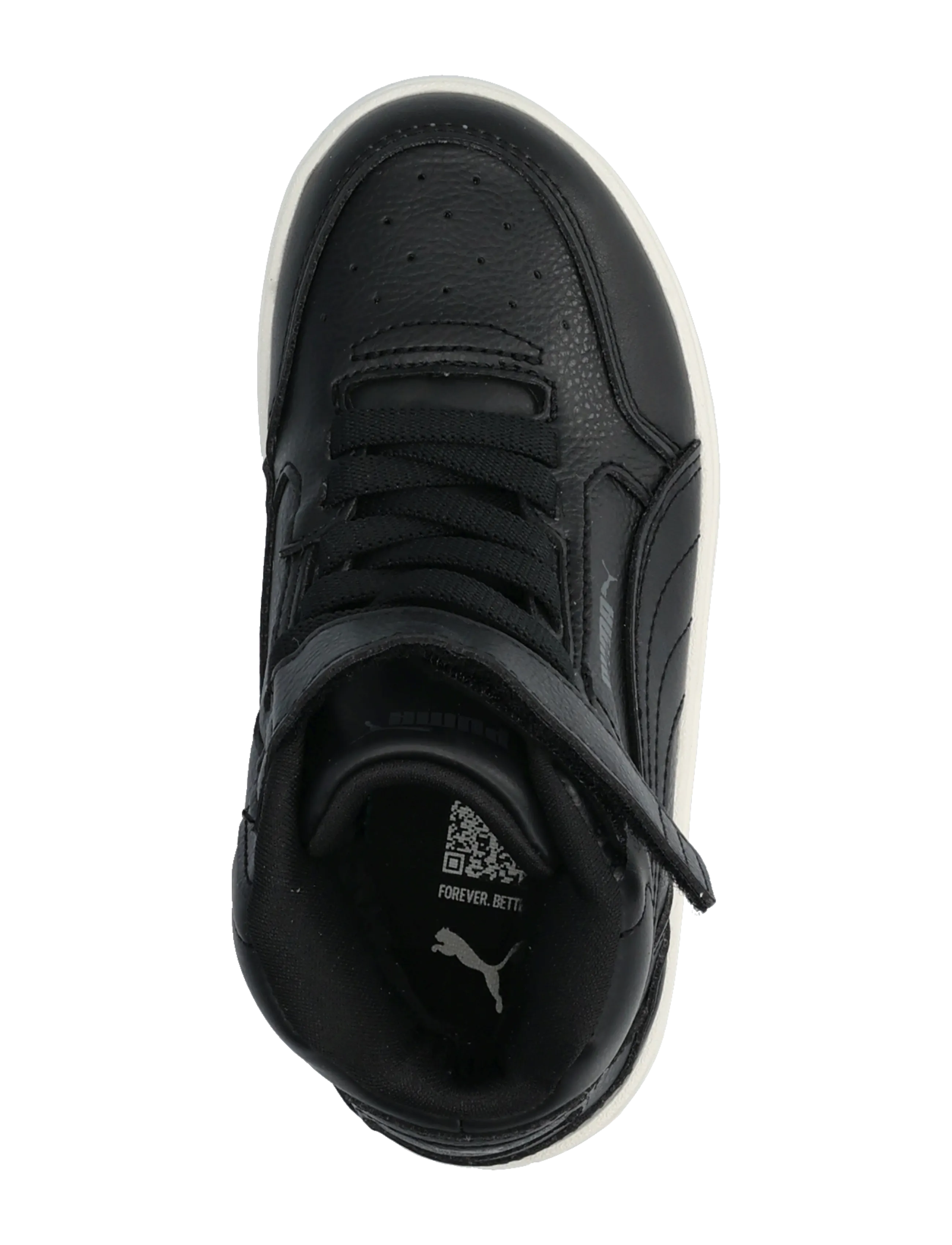 PUMA - Shuffle Downtown Mid Fur AC+ PS - kleidung - puma black-shadow gray-warm white - 3
