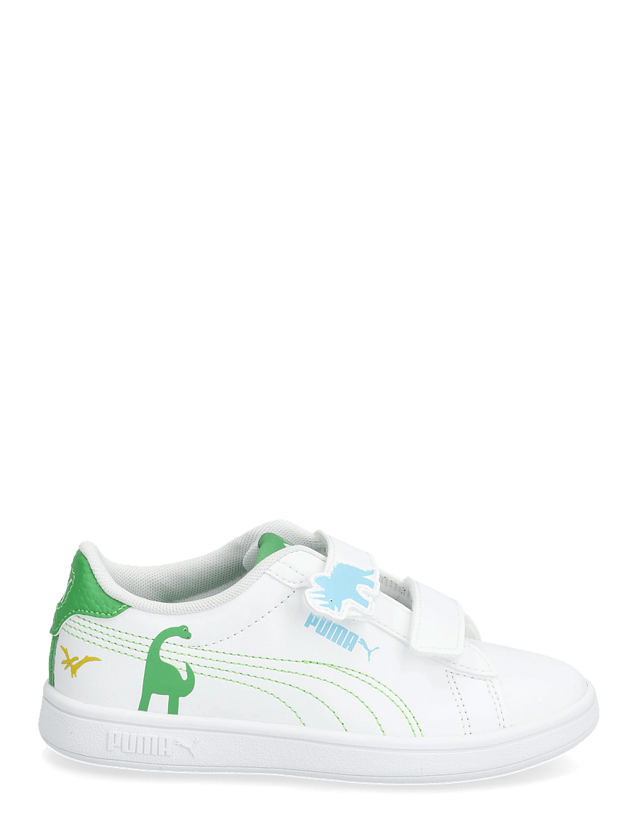 PUMA - Puma Smash 3.0 Dino V PS - kleidung - puma white-green fruit-vibrant blue - 1