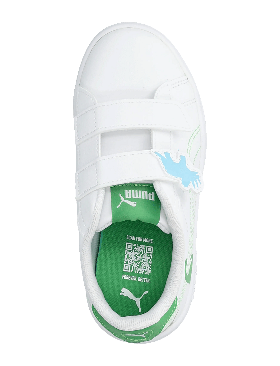 PUMA - Puma Smash 3.0 Dino V PS - kleidung - puma white-green fruit-vibrant blue - 3