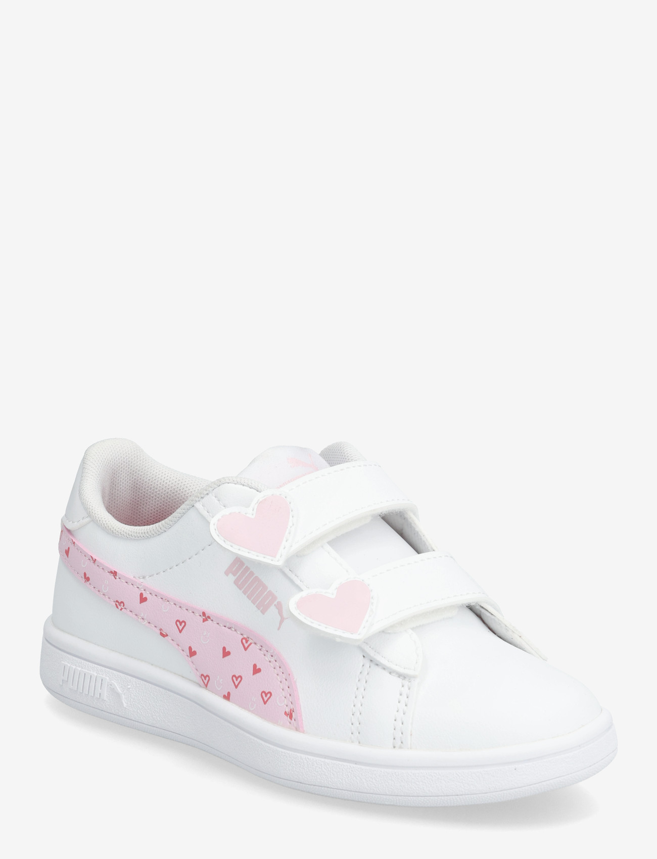 PUMA - Puma Smash 3.0 Hearty V PS - vêtements - puma white-pearl pink - 0