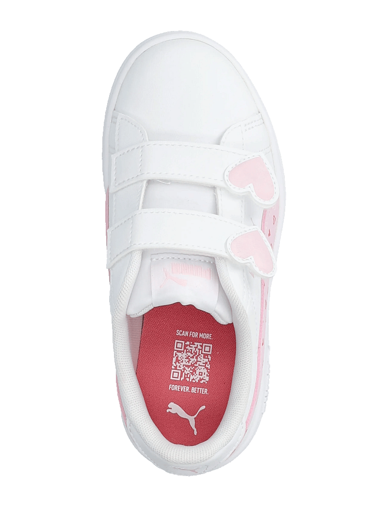 PUMA - Puma Smash 3.0 Hearty V PS - vêtements - puma white-pearl pink - 3