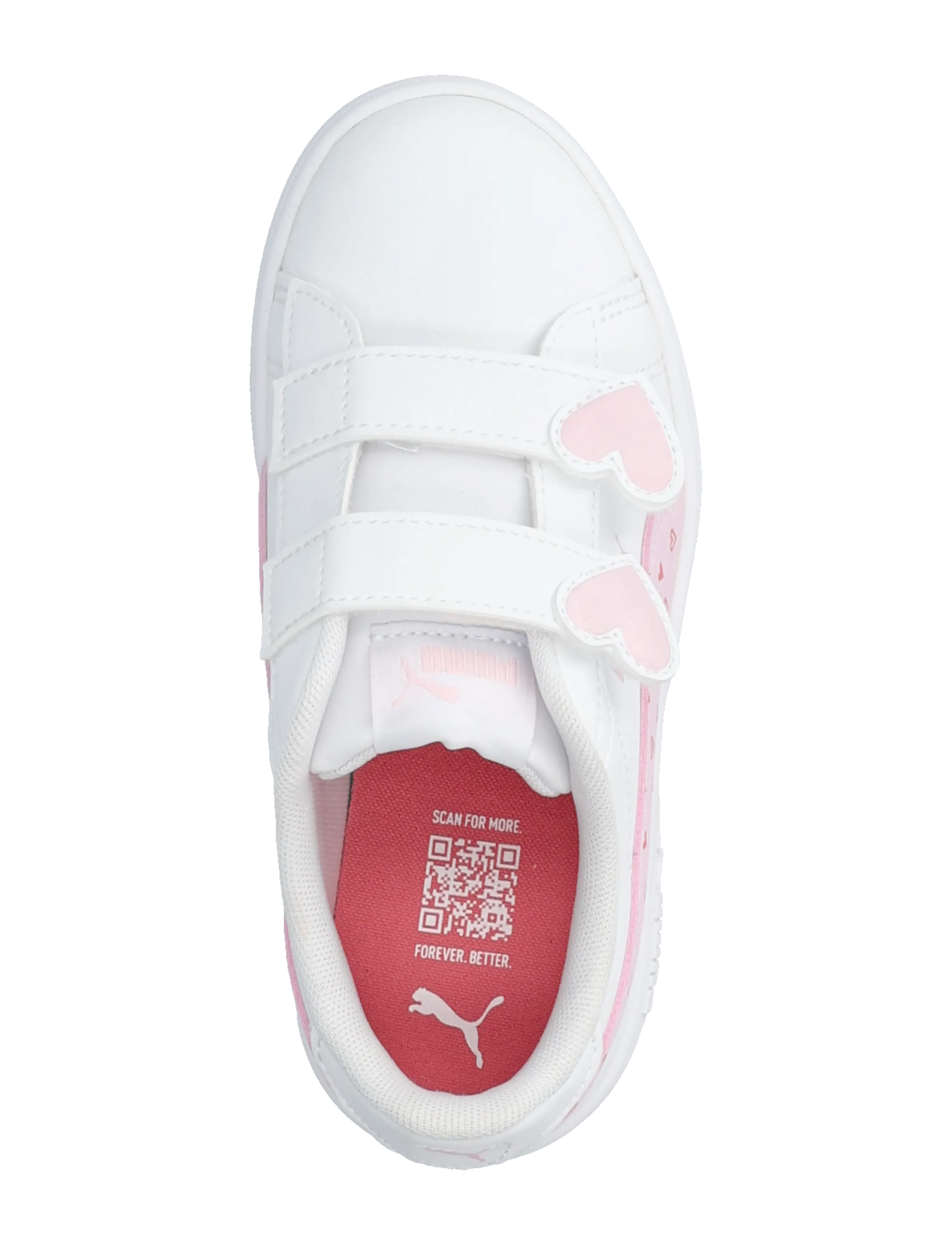 PUMA - Puma Smash 3.0 Hearty V PS - kleidung - puma white-pearl pink - 3