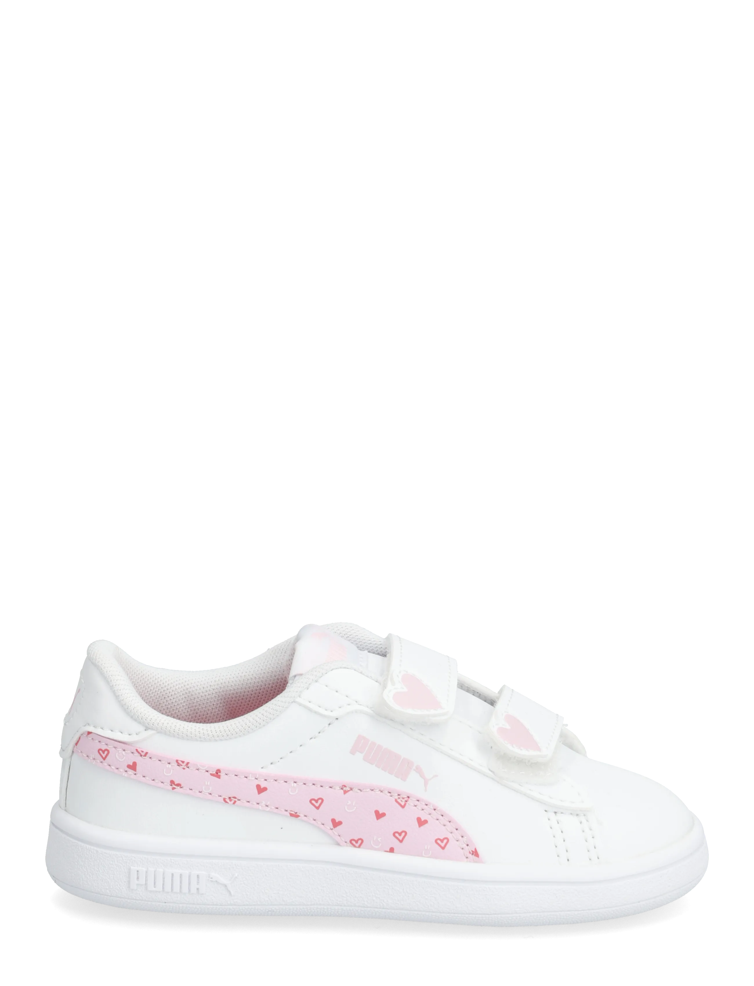 PUMA - Puma Smash 3.0 Hearty V Inf - lave sneakers - puma white-pearl pink - 1