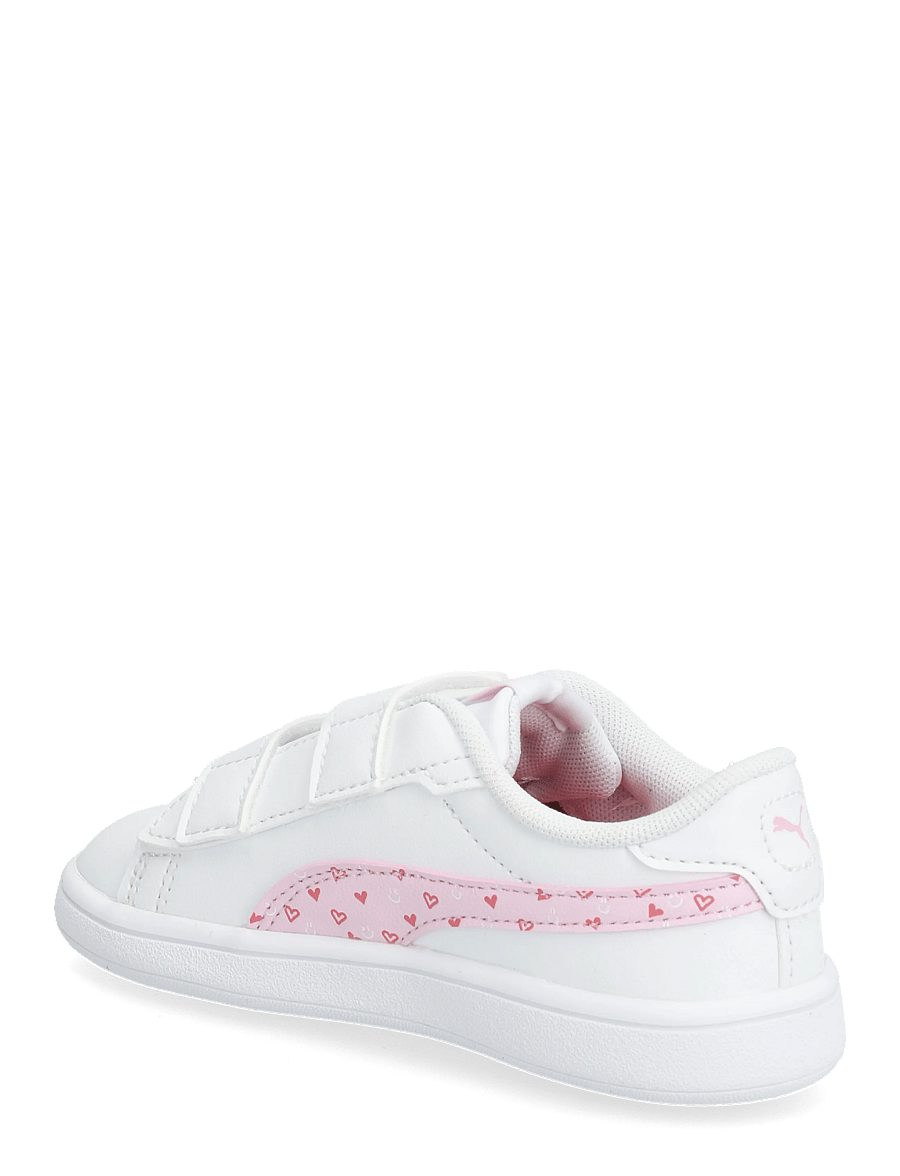 PUMA - Puma Smash 3.0 Hearty V Inf - lave sneakers - puma white-pearl pink - 2