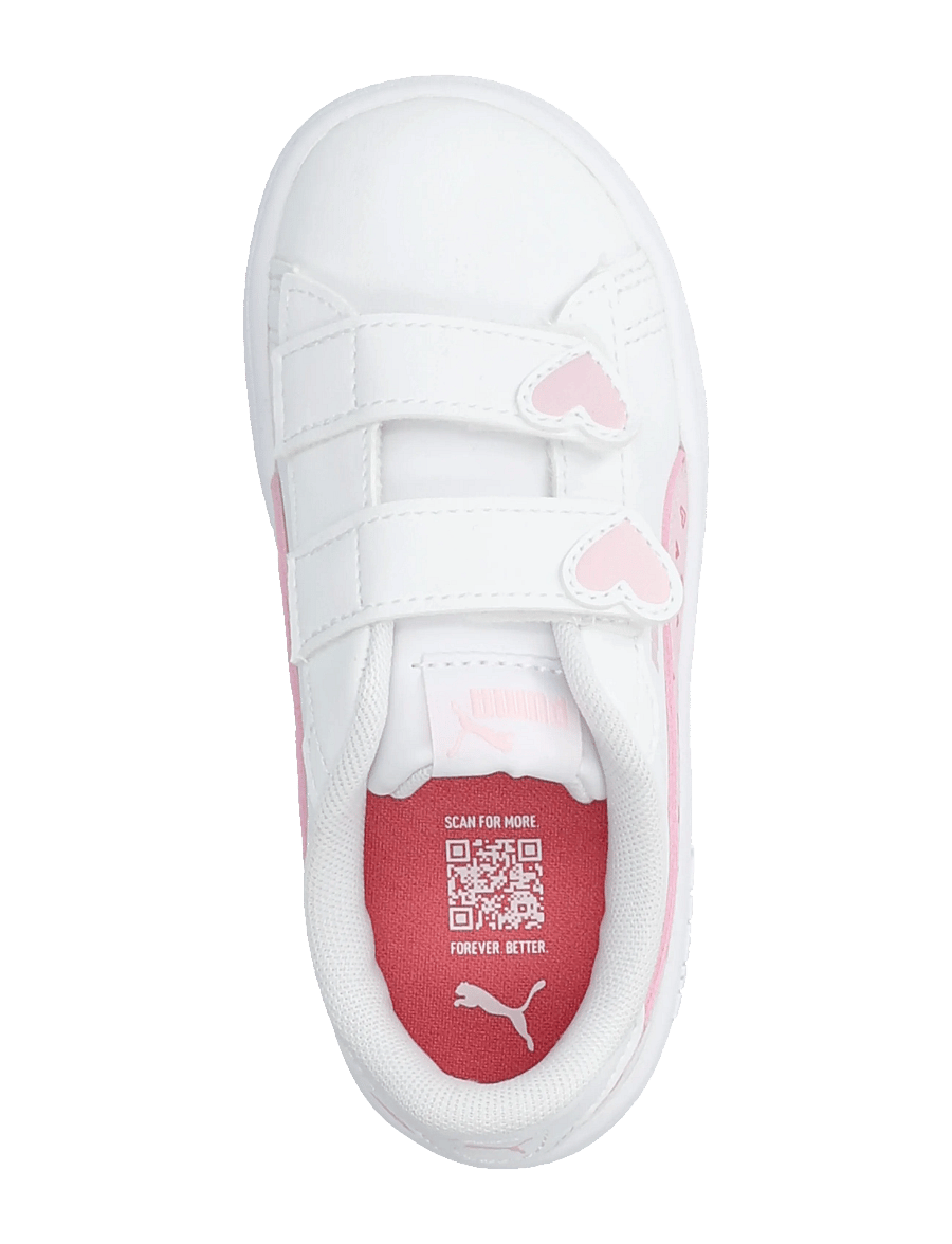 PUMA - Puma Smash 3.0 Hearty V Inf - lave sneakers - puma white-pearl pink - 3