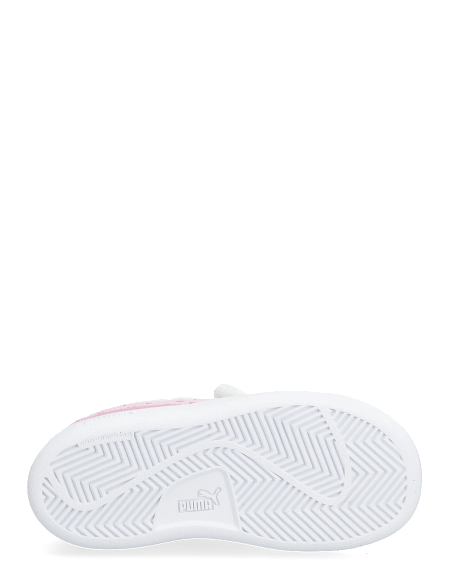 PUMA - Puma Smash 3.0 Hearty V Inf - lave sneakers - puma white-pearl pink - 4