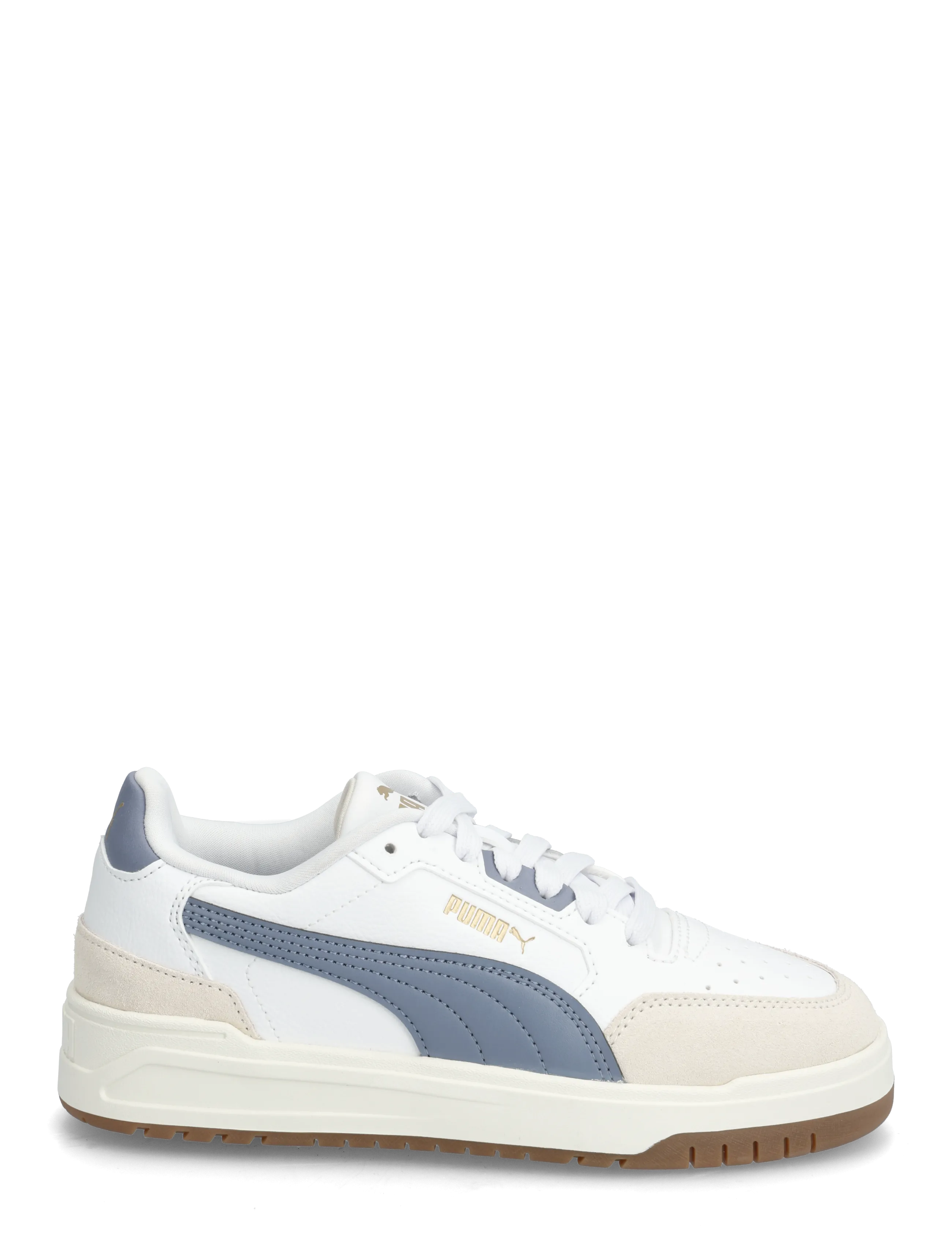 PUMA - Shuffle Downtown Lo OG Jr - riided - puma white-gray sky-puma gold - 1