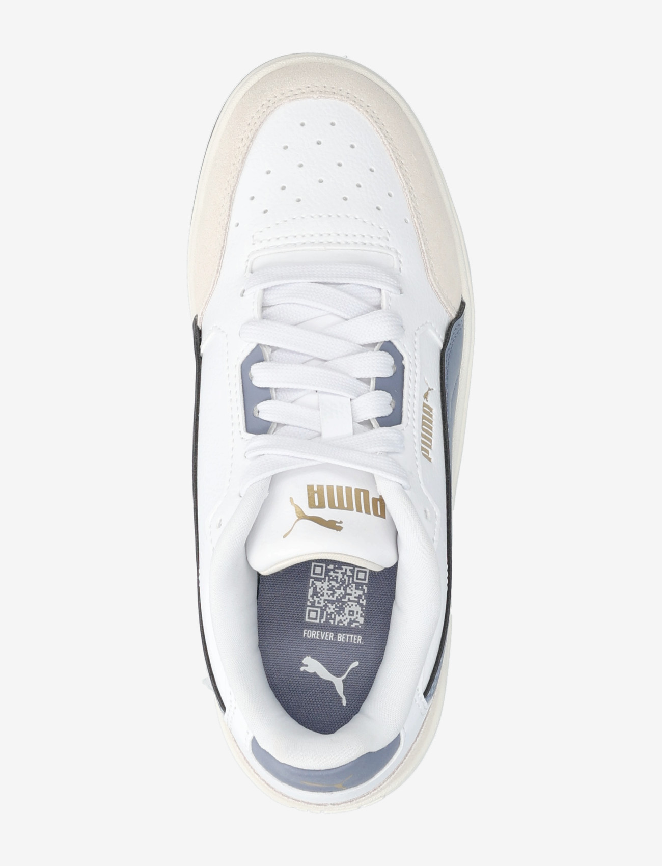 PUMA - Shuffle Downtown Lo OG Jr - riided - puma white-gray sky-puma gold - 3