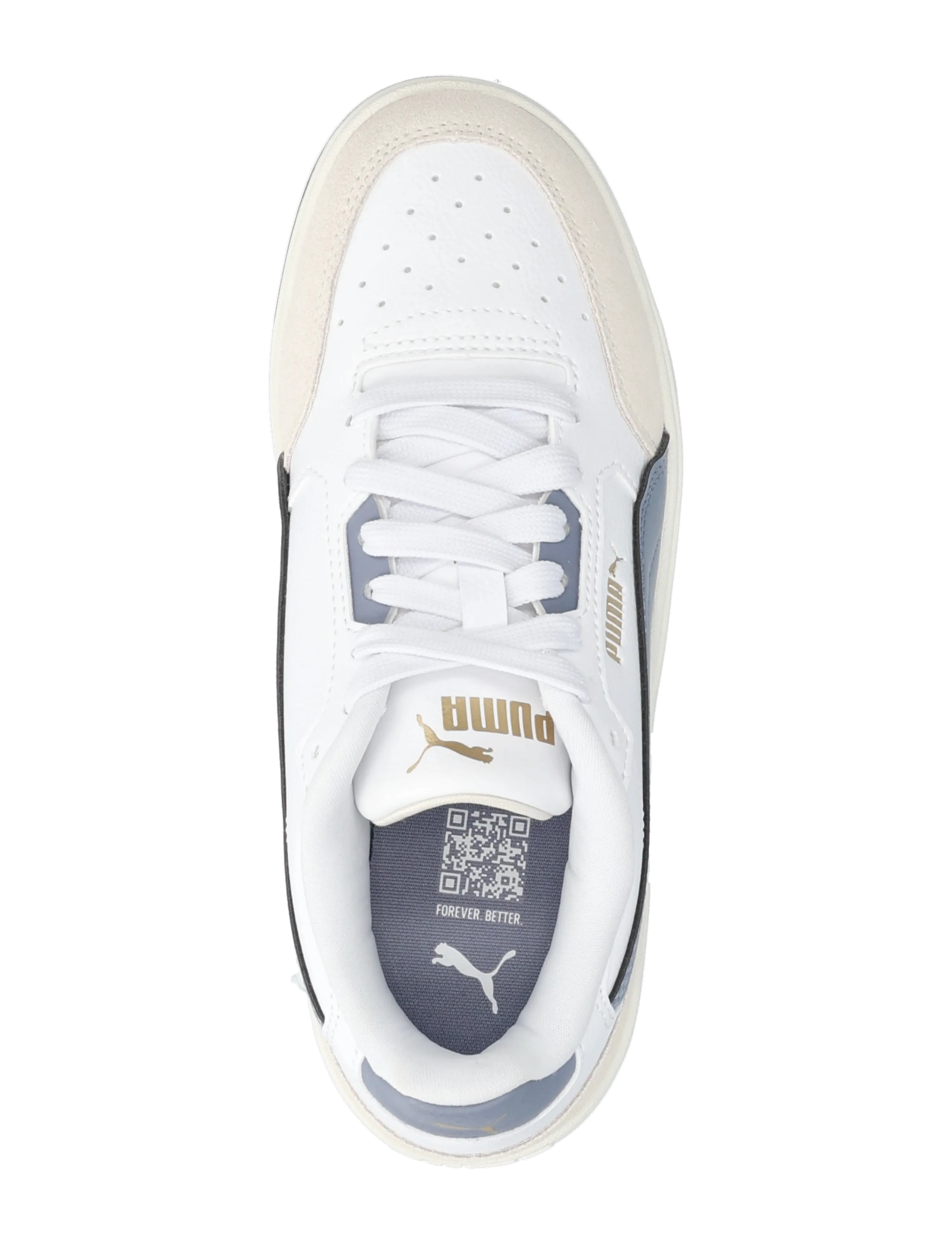PUMA - Shuffle Downtown Lo OG Jr - riided - puma white-gray sky-puma gold - 3