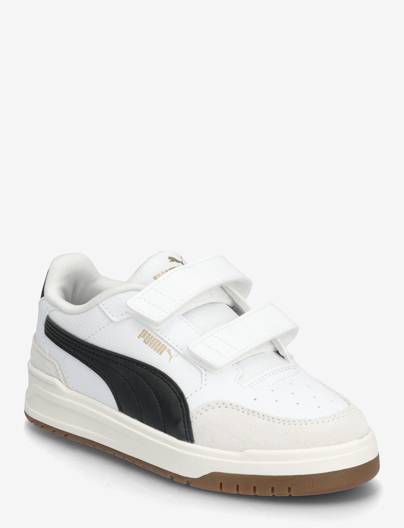 PUMA - Shuffle Downtown Lo OG V PS - tøj - puma white-puma black-vapor gray - 0