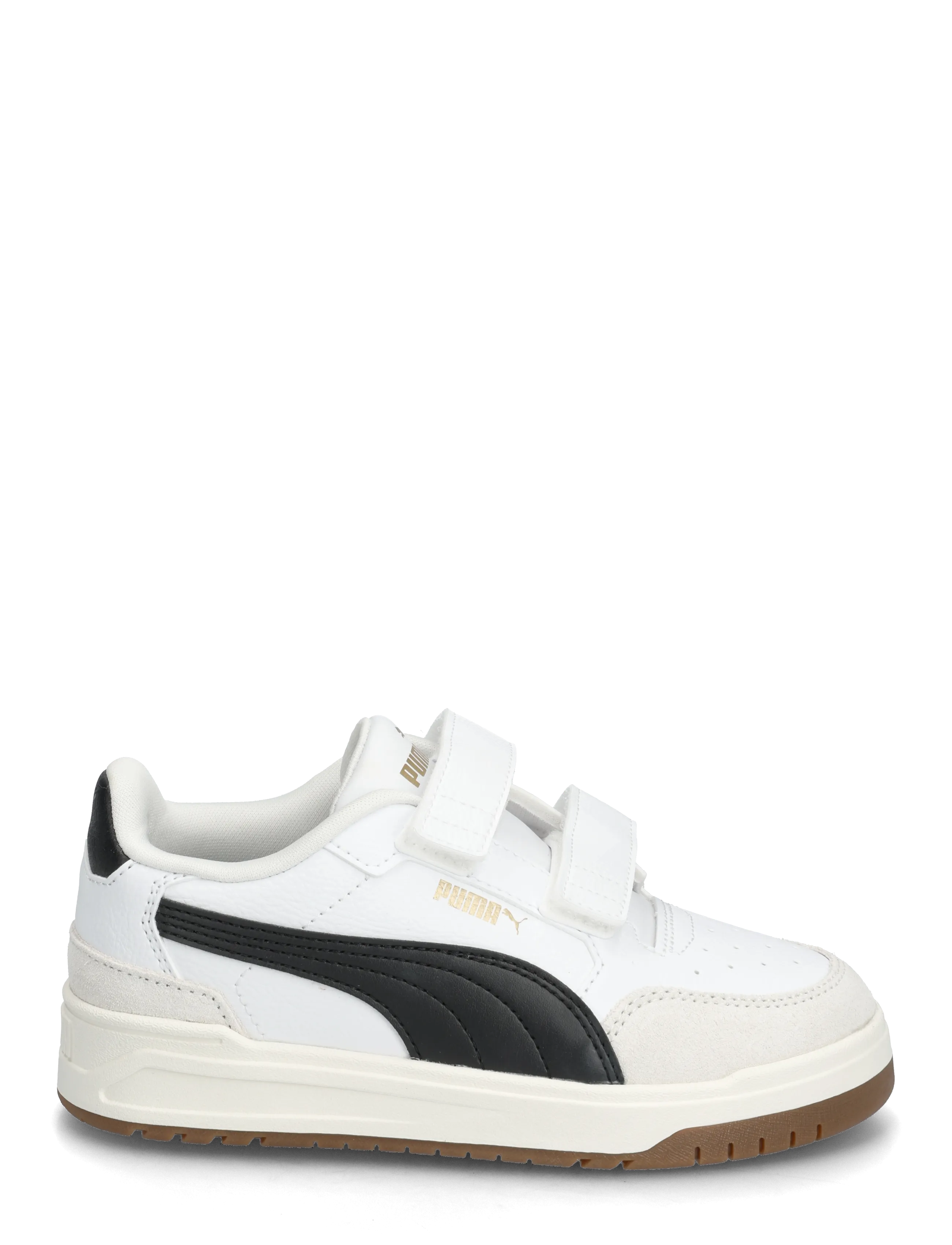 PUMA - Shuffle Downtown Lo OG V PS - gode sommertilbud - puma white-puma black-vapor gray - 1