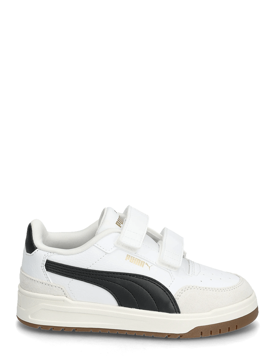 PUMA - Shuffle Downtown Lo OG V PS - klær - puma white-puma black-vapor gray - 1