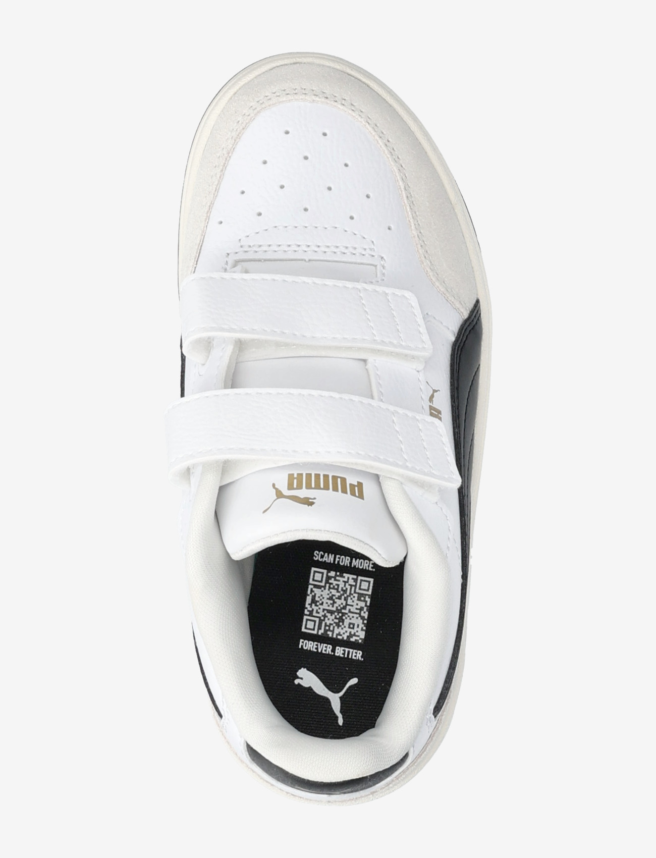 PUMA - Shuffle Downtown Lo OG V PS - tøj - puma white-puma black-vapor gray - 3