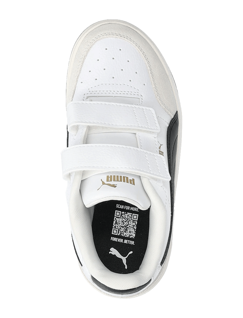 PUMA - Shuffle Downtown Lo OG V PS - tøj - puma white-puma black-vapor gray - 3
