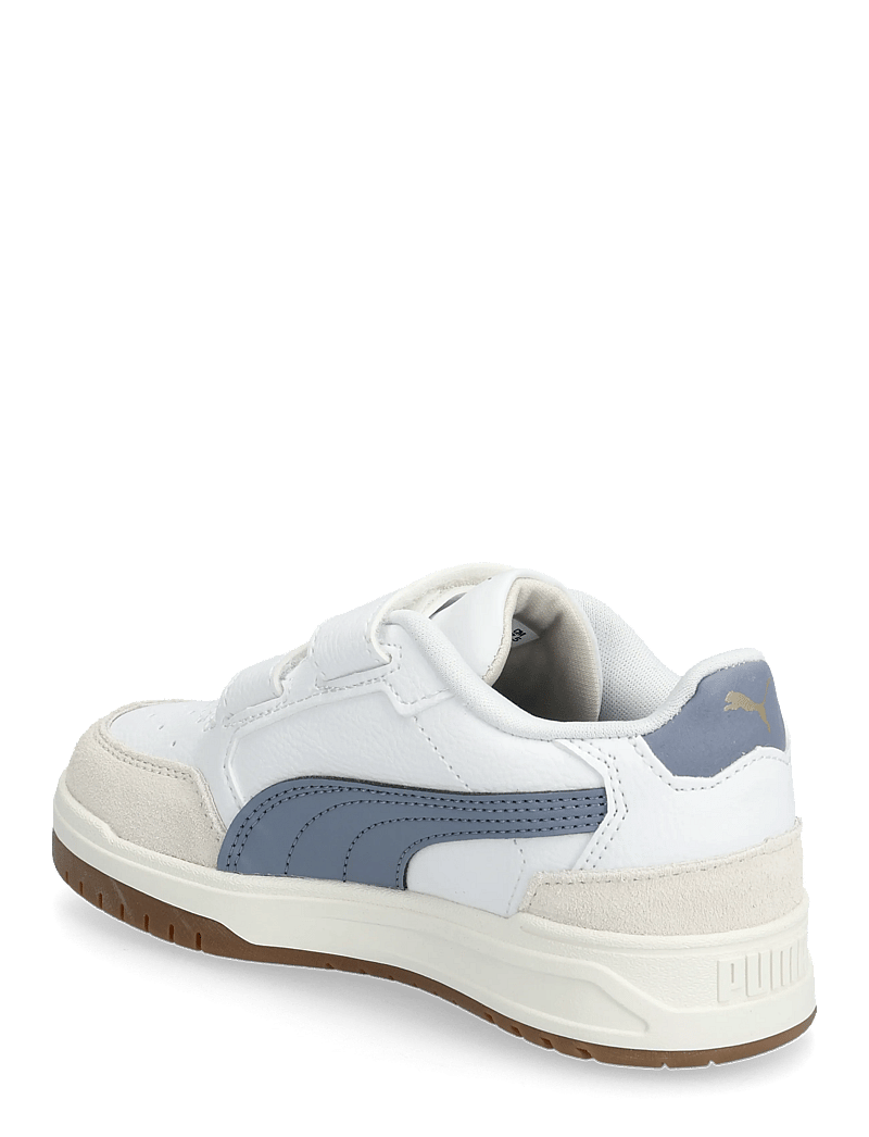 PUMA - Shuffle Downtown Lo OG V PS - tøj - puma white-gray sky-puma gold - 2