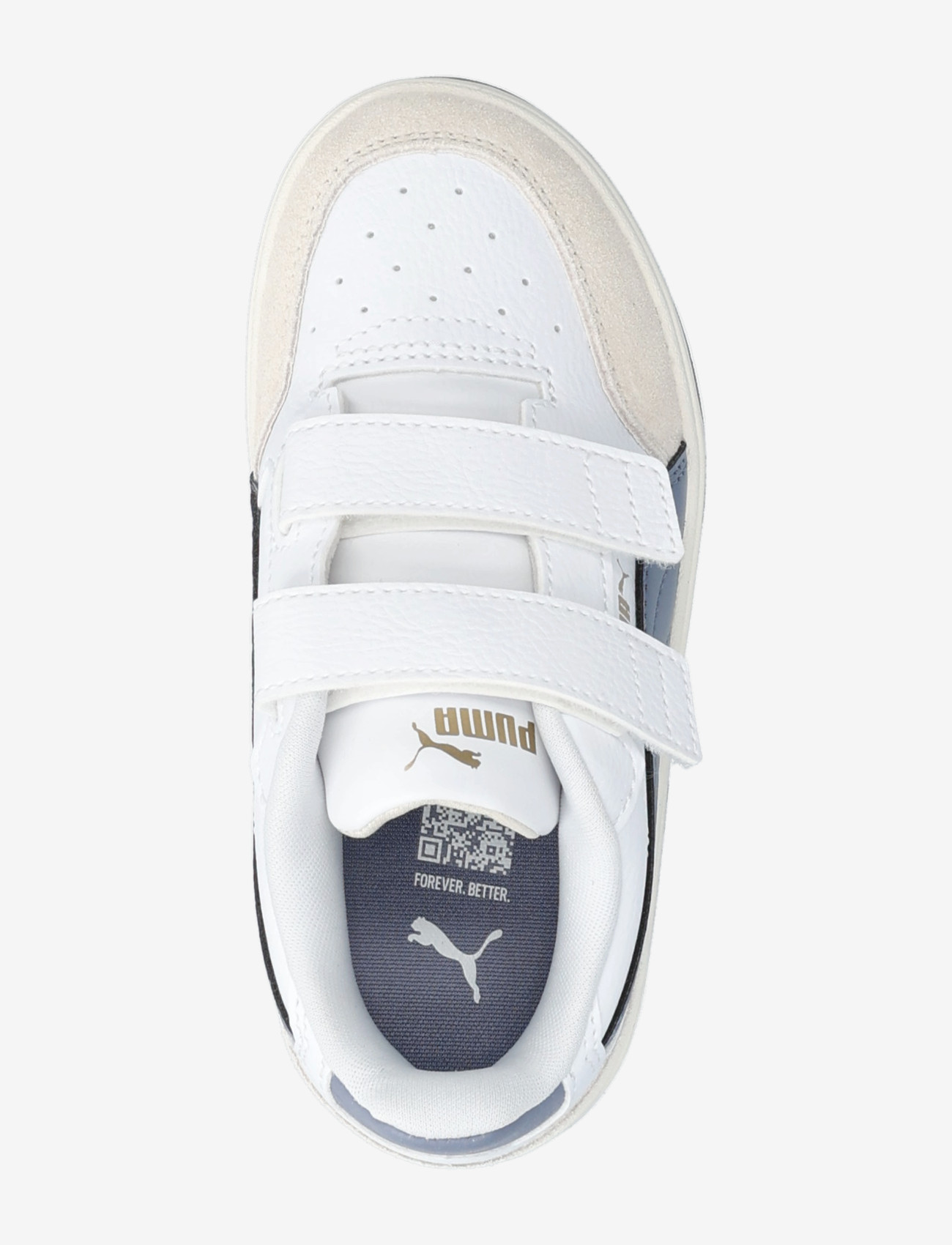 PUMA - Shuffle Downtown Lo OG V PS - low-top sneakers - puma white-gray sky-puma gold - 3