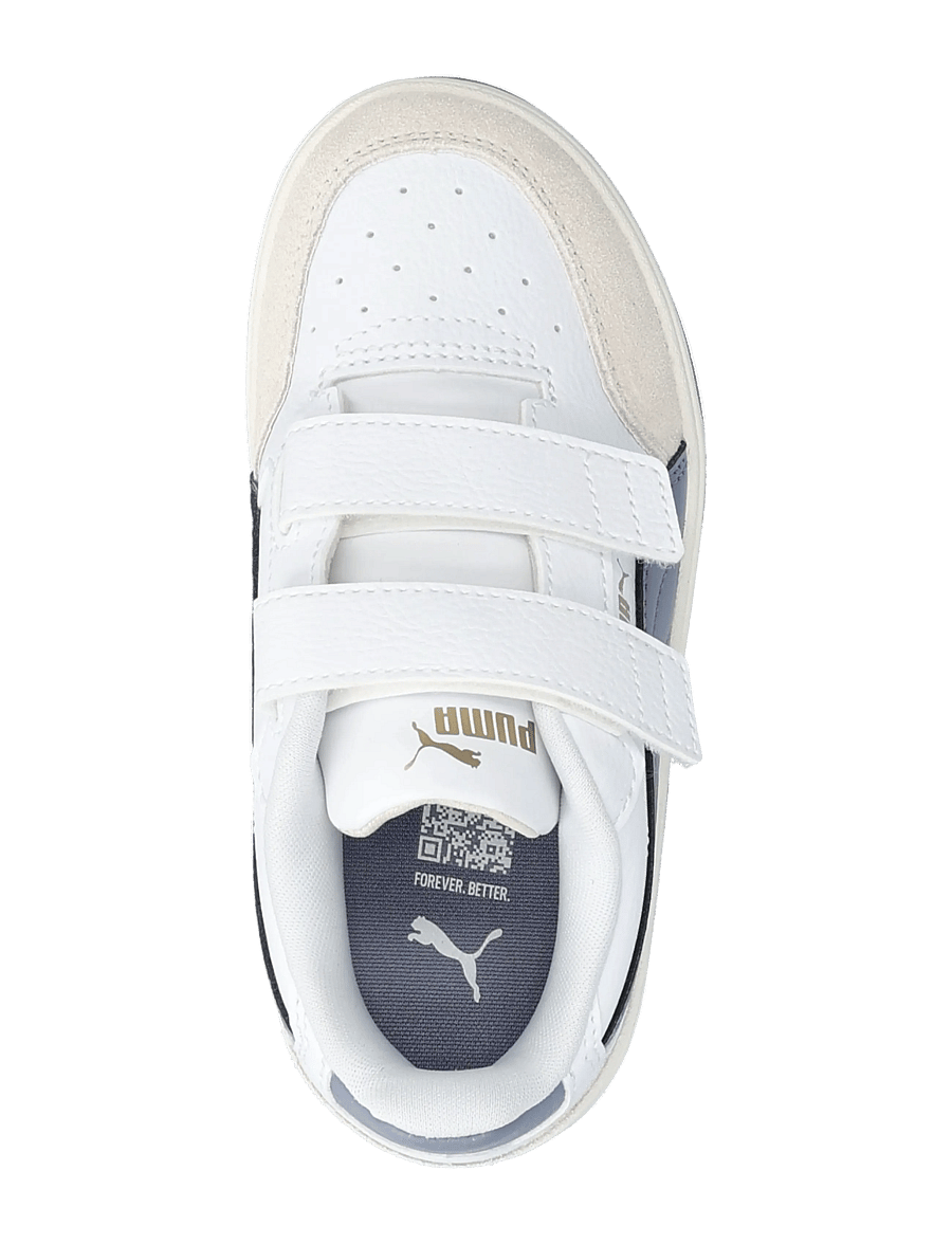 PUMA - Shuffle Downtown Lo OG V PS - kleidung - puma white-gray sky-puma gold - 3