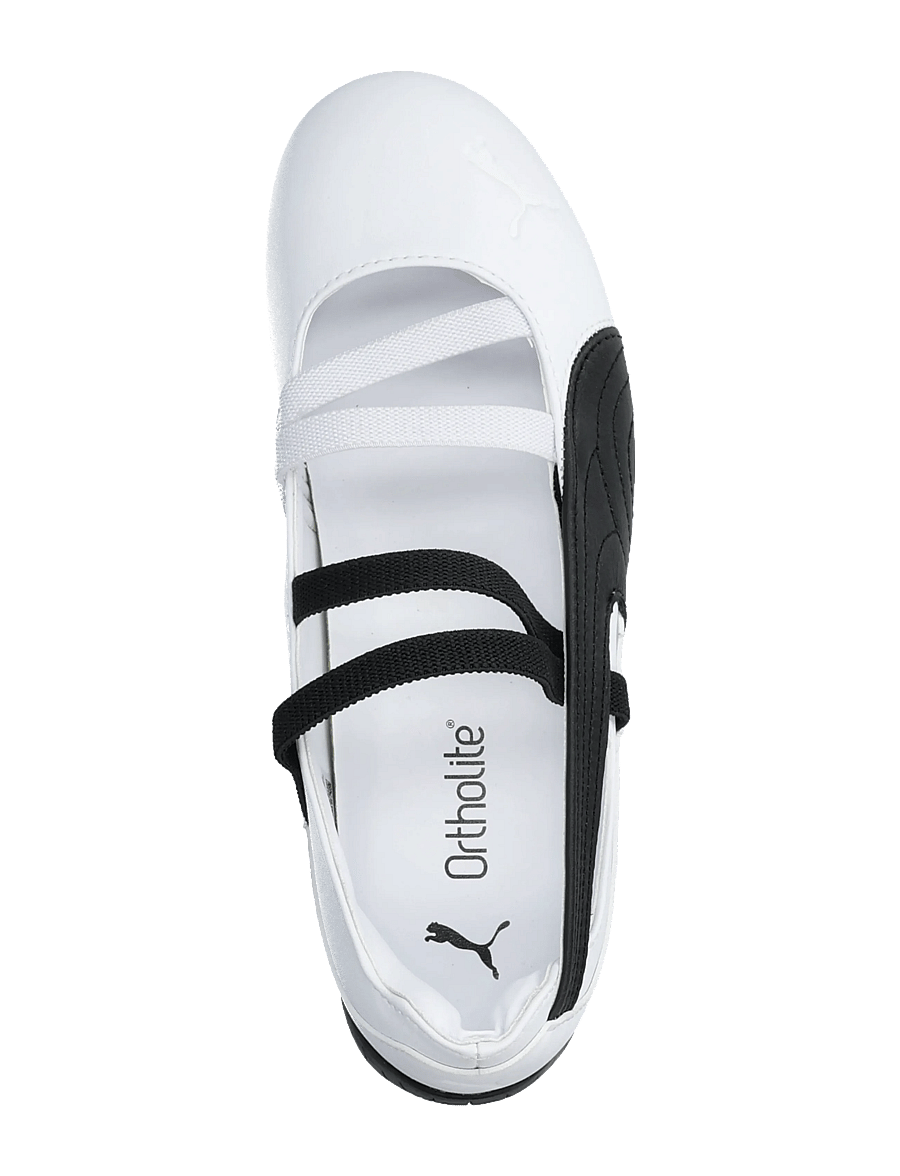 PUMA - Speedcat Ballet Lthr Wns - tenisówki - puma white-puma black - 3