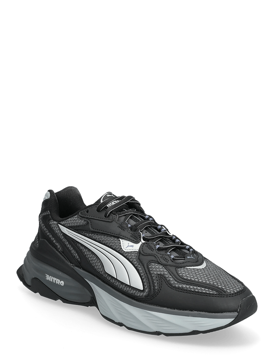 PUMA - Fade Nitro LS - przed kostkę - puma black-cool dark gray-puma silver - 0